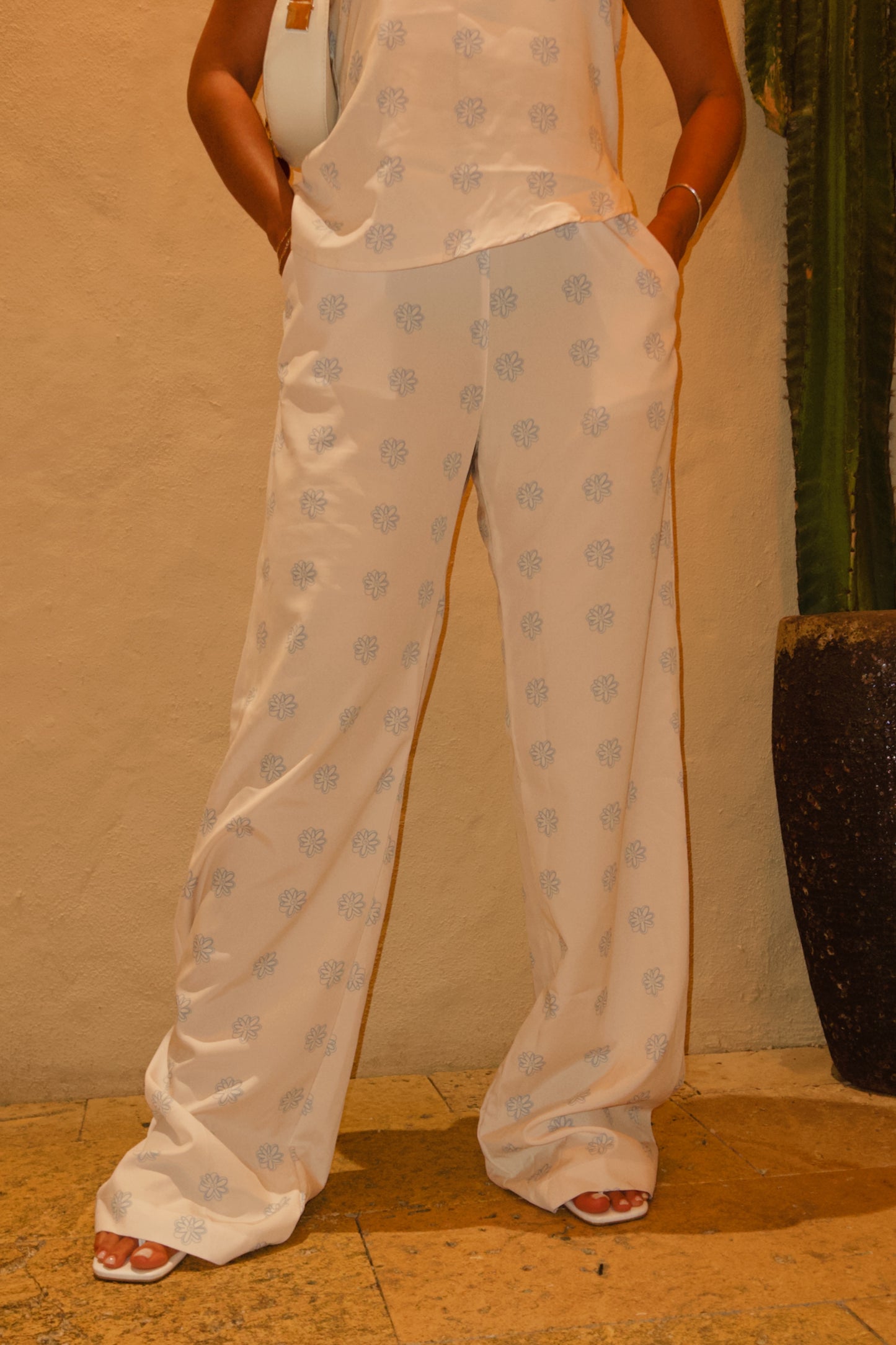 Pantalón Sintonía Crema