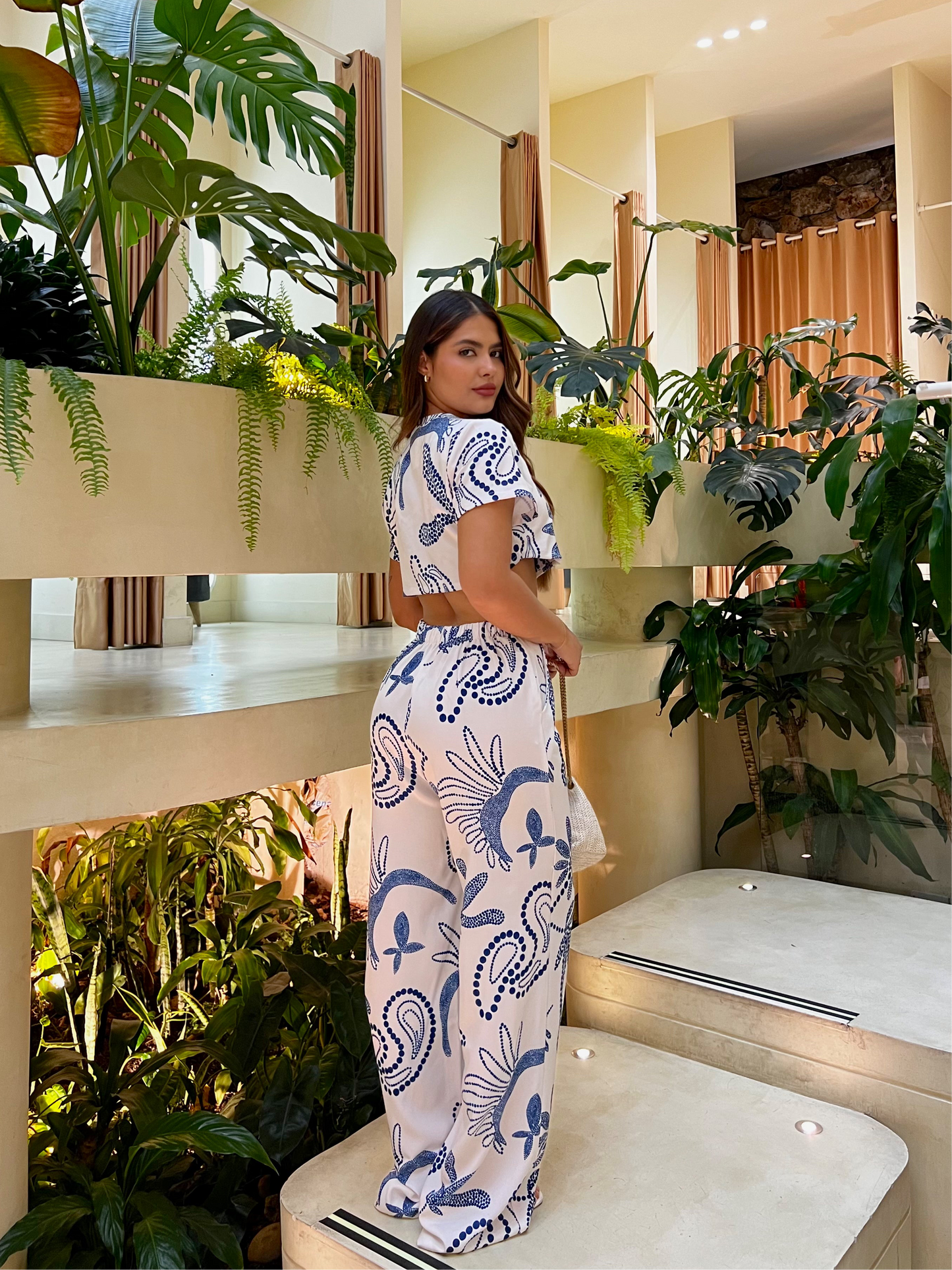 Pantalón Brisa Azul