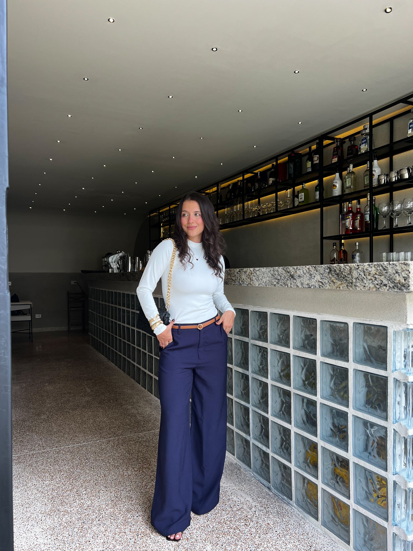 Pantalón Pekín Azul