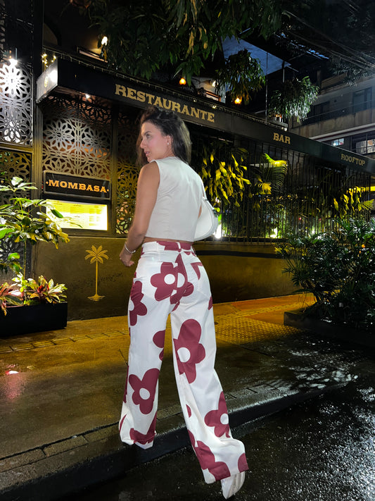 Pantalón Hawái Vinotinto