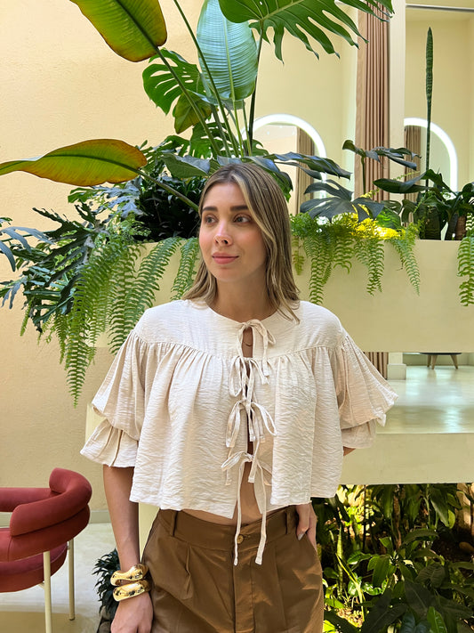 Blusa Amy Beige