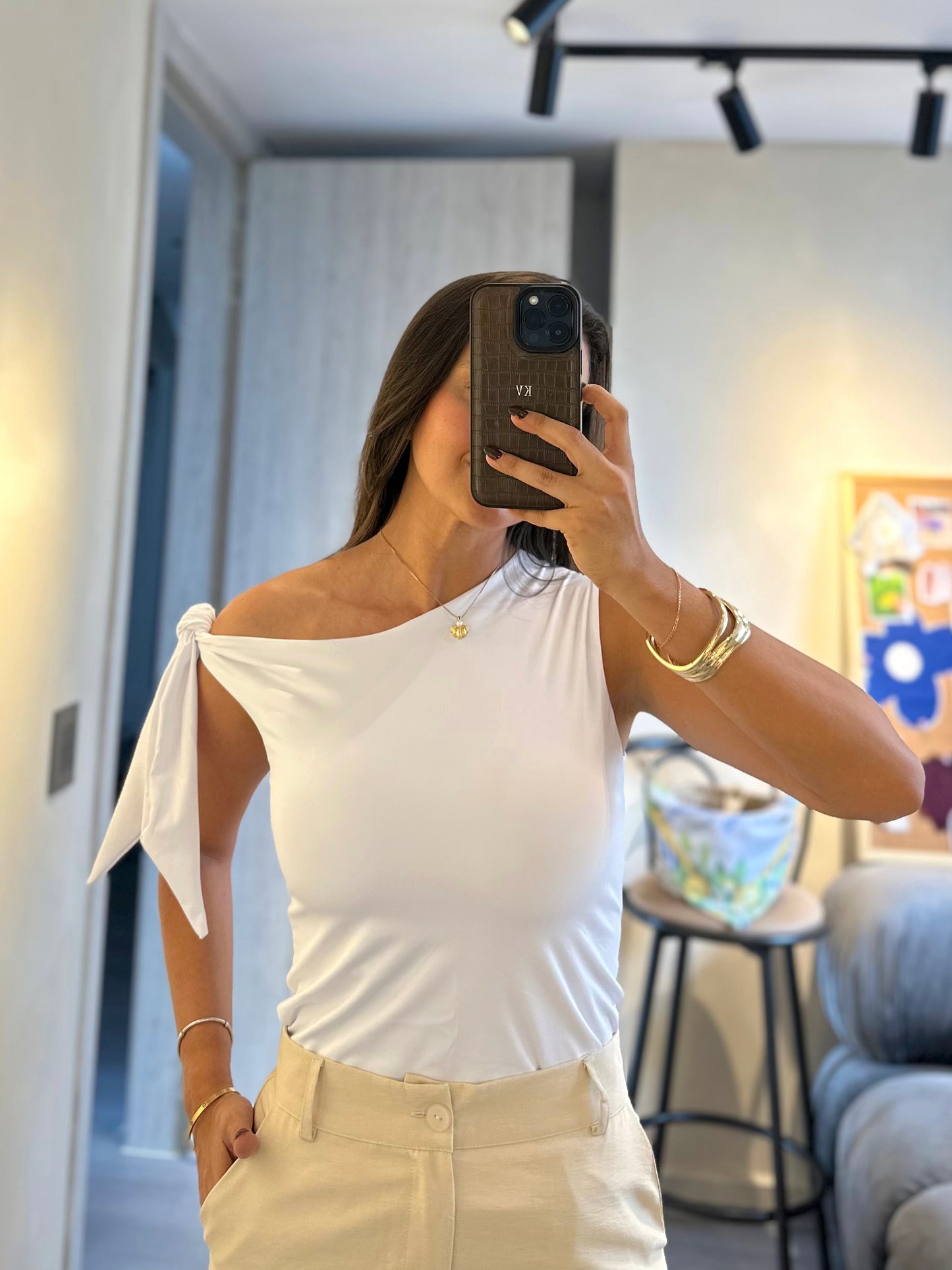 Blusa Jazmín Blanca