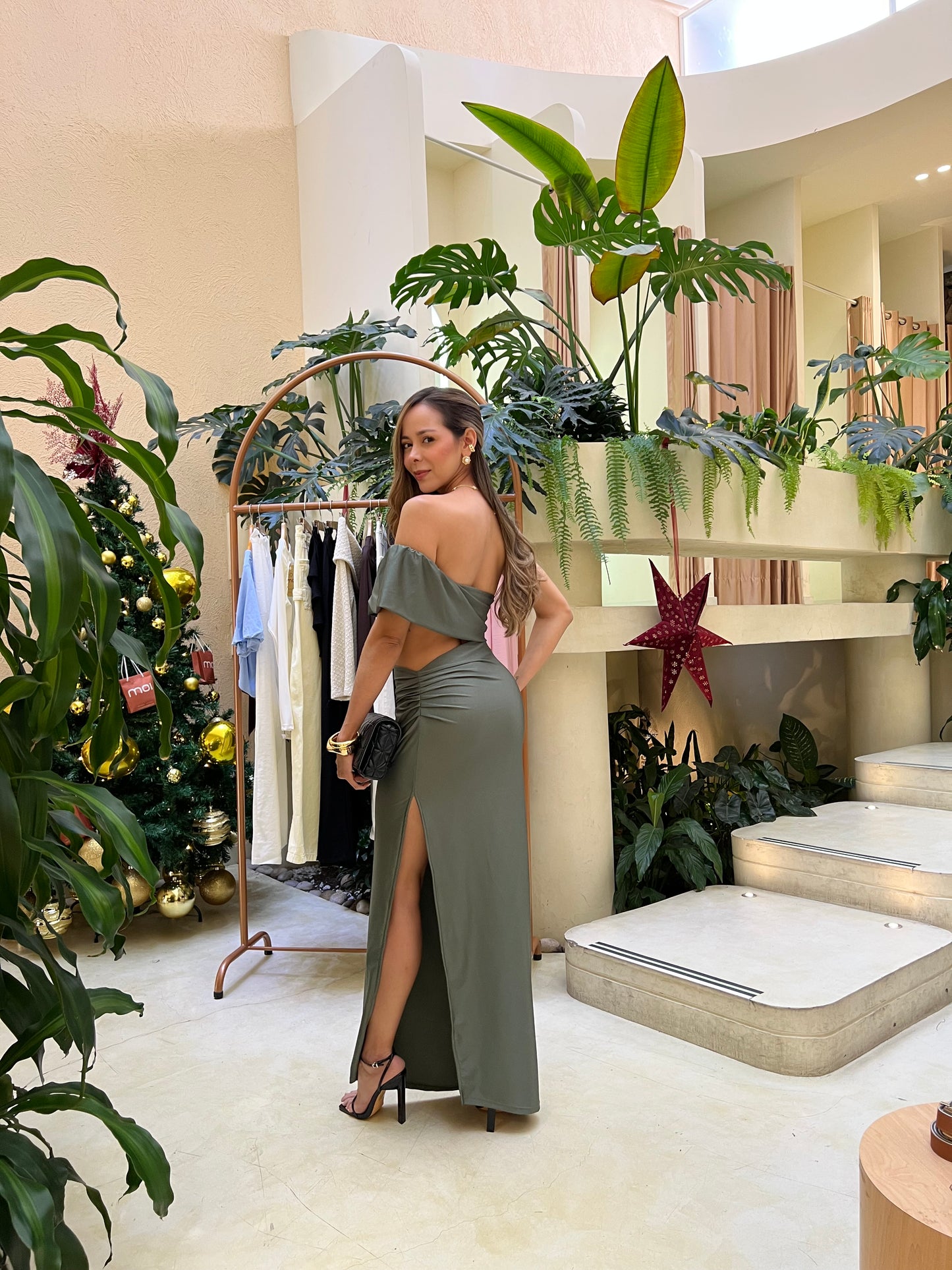 Vestido Ópalo Verde