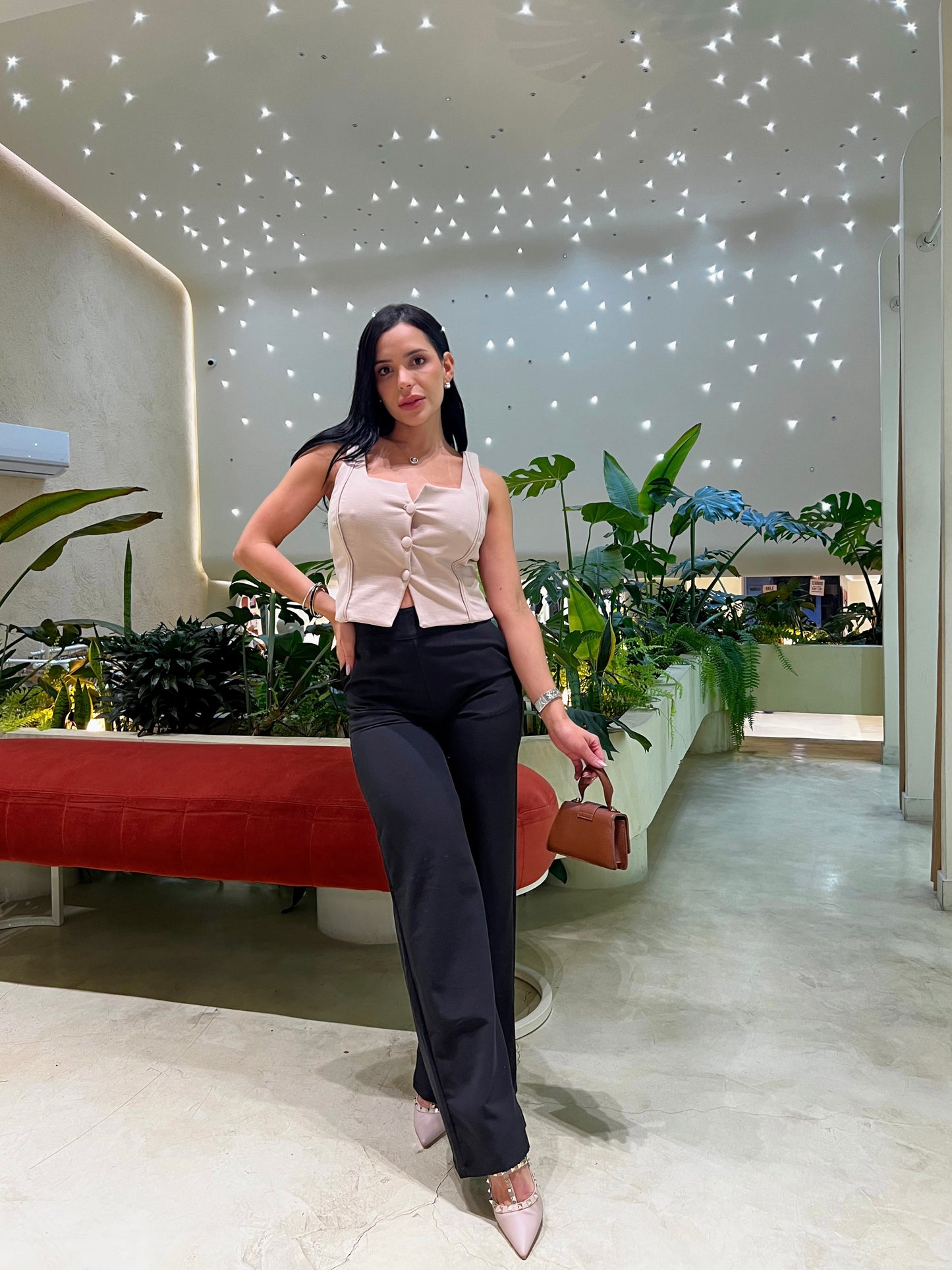 Pantalón Mykonos negro