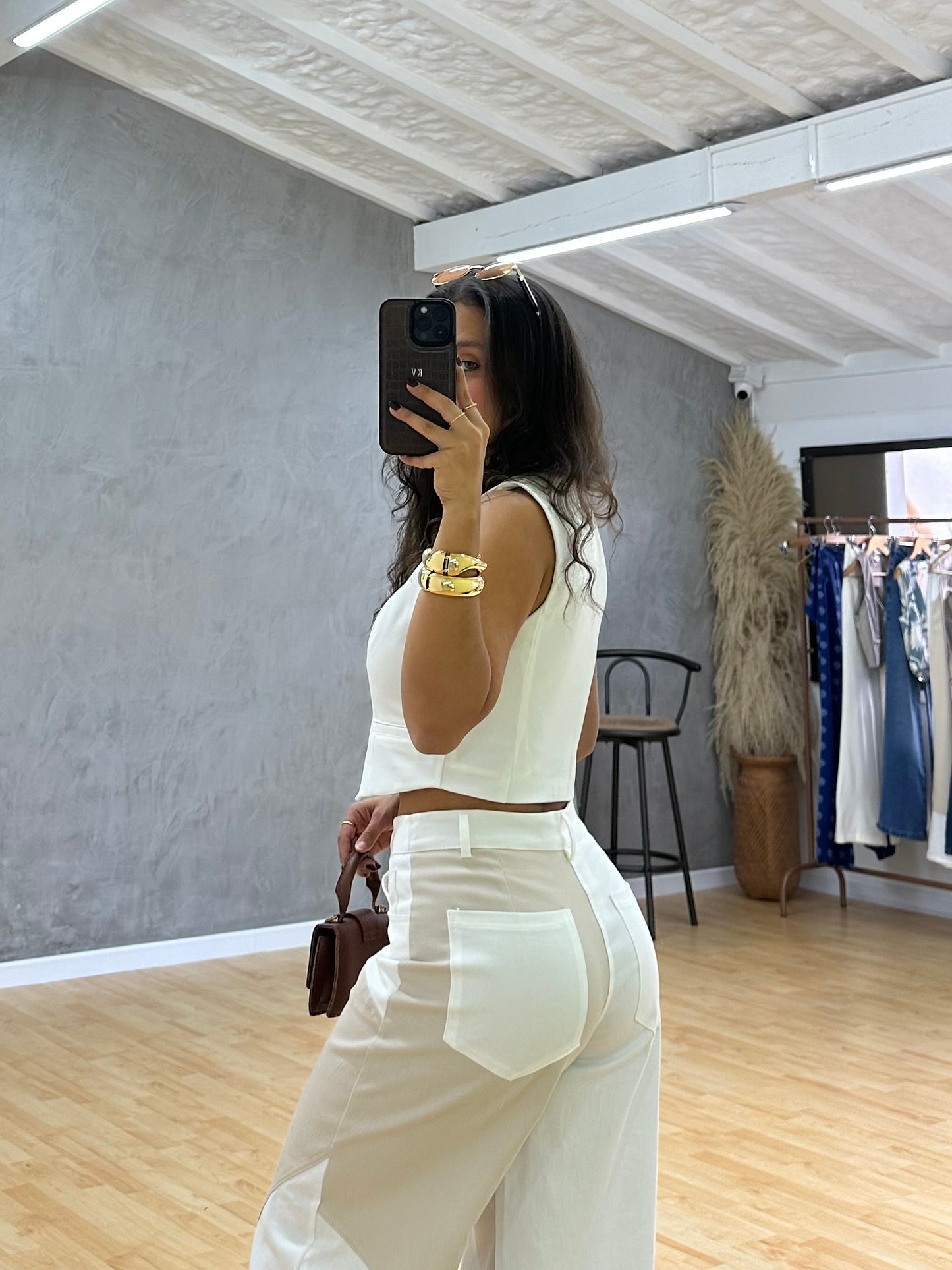 Chaleco Bélgica Marfil