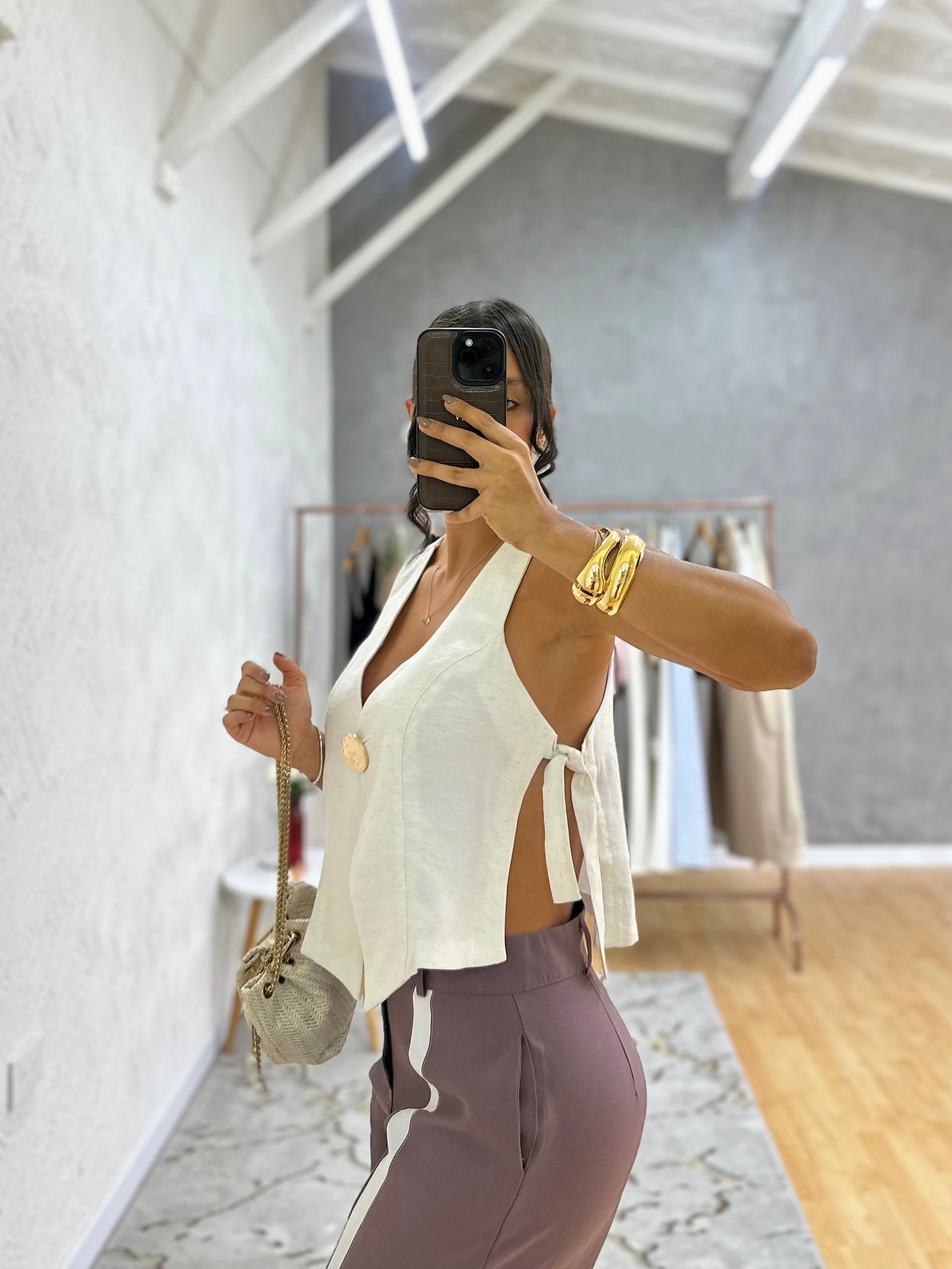 Blusa Verona Marfil