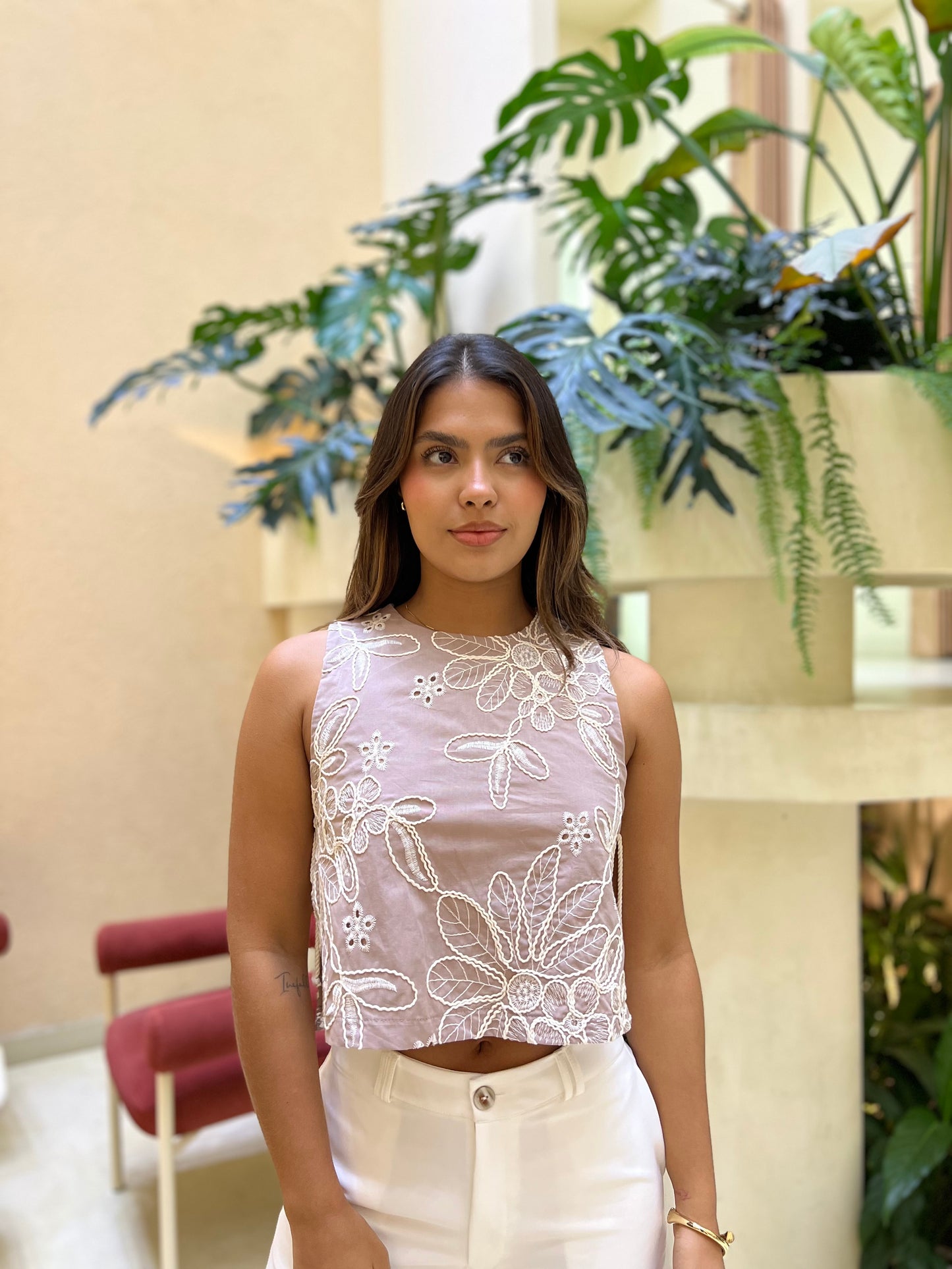 Blusa Portugal Mocca