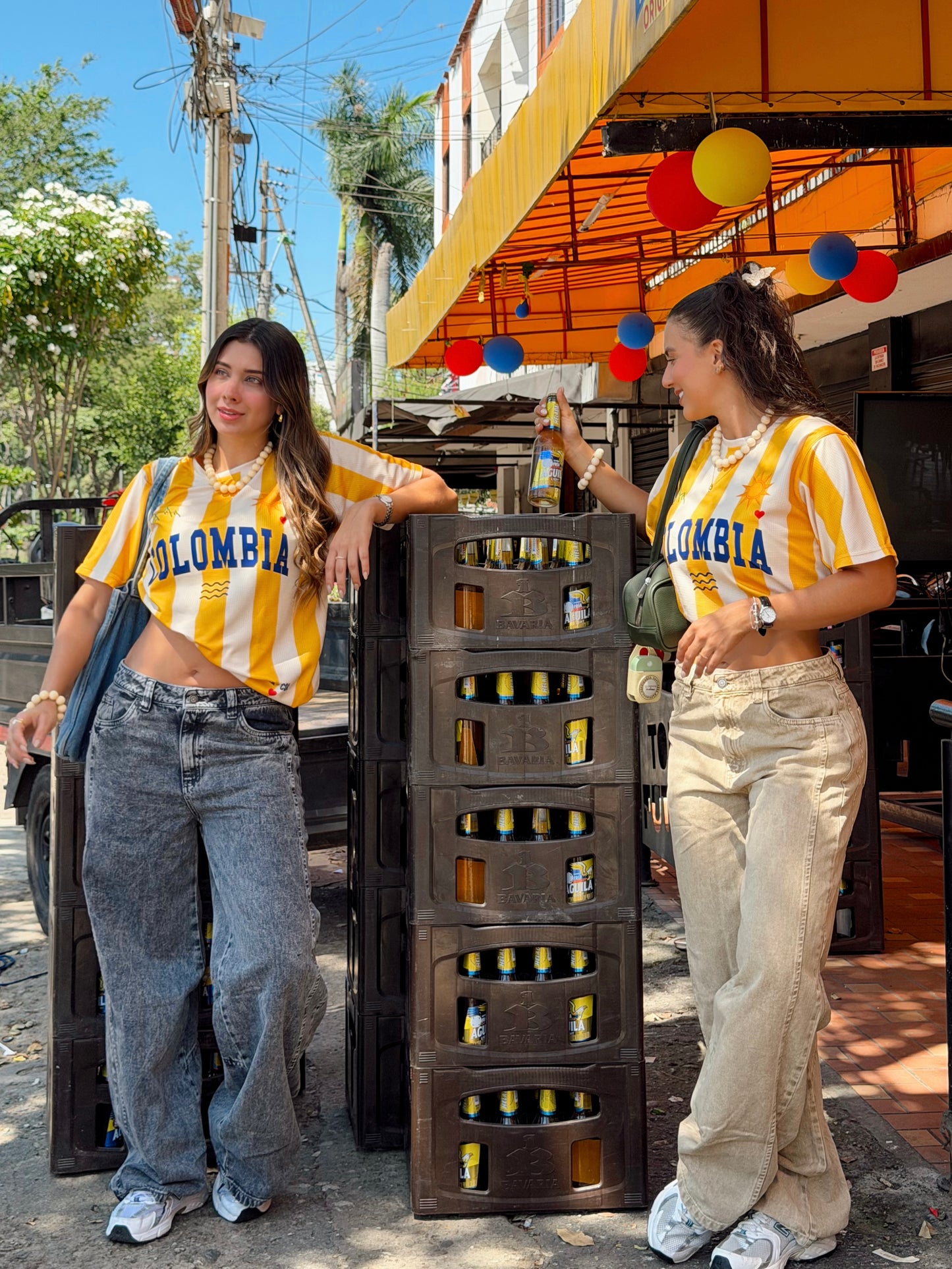 Camiseta La Nuestra Rayas