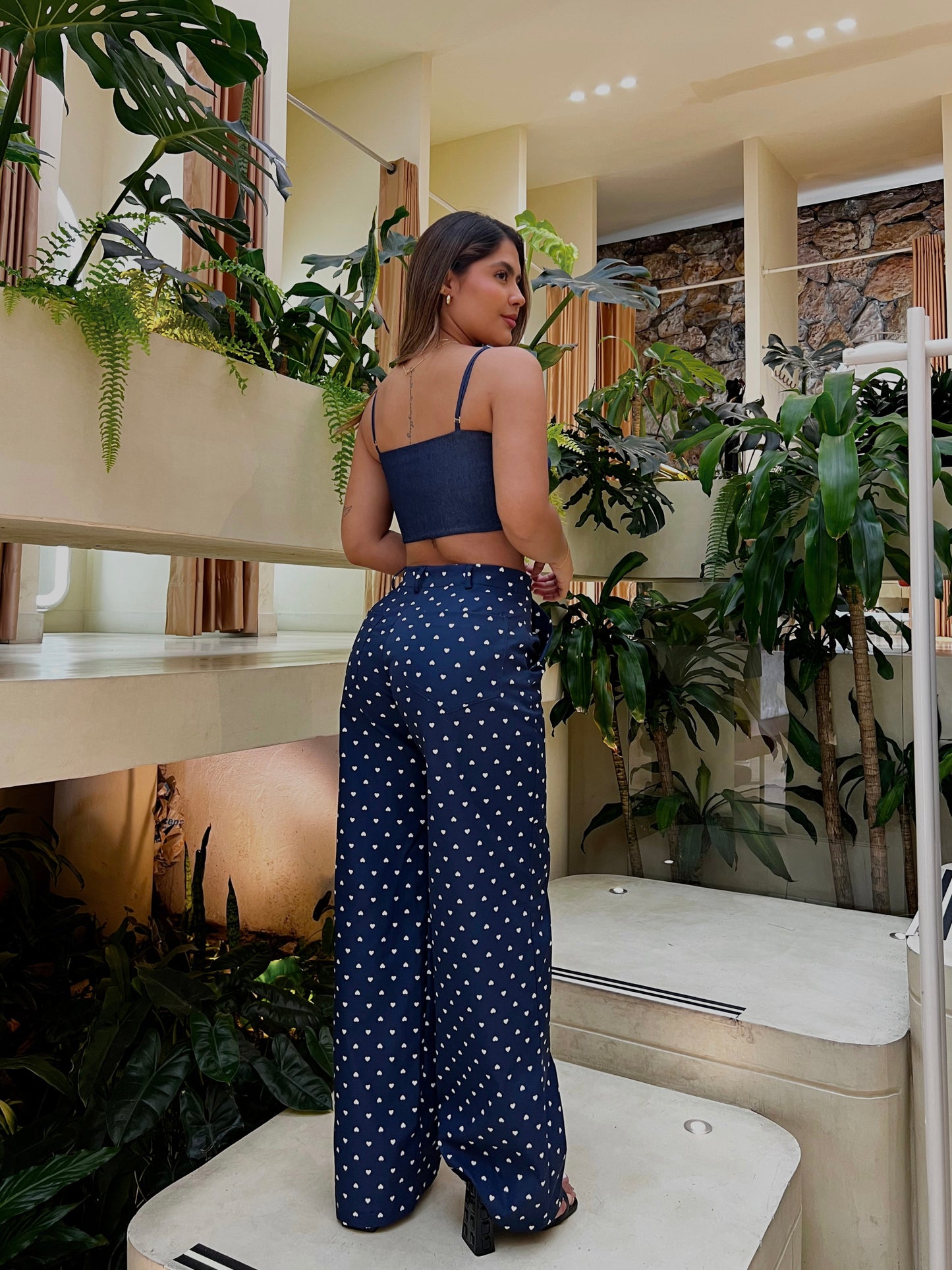Pantalón Latido Azul