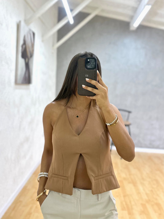 Blusa Dakota Camel