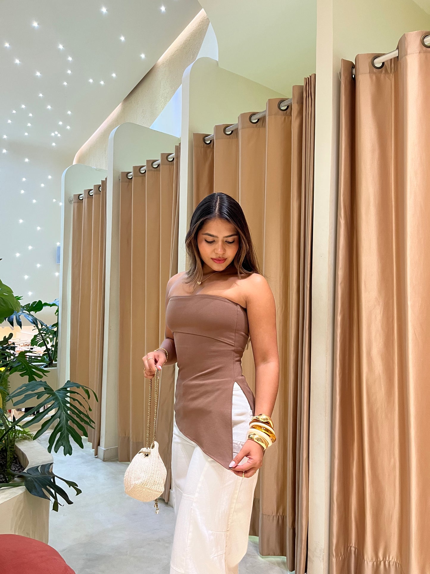 Blusa Antonella Camel