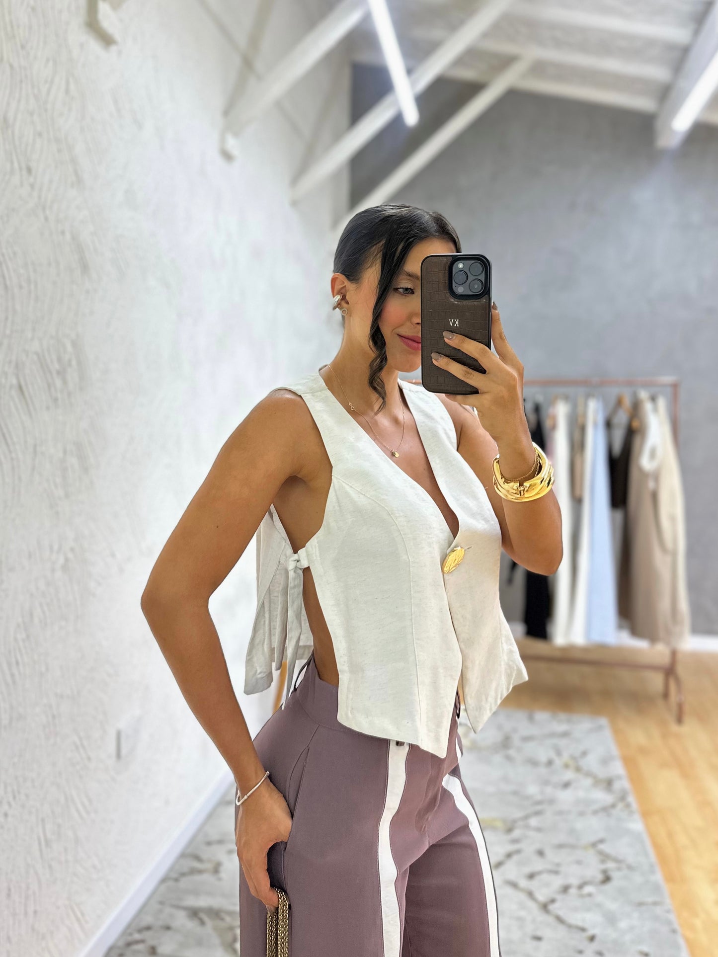 Blusa Verona Marfil