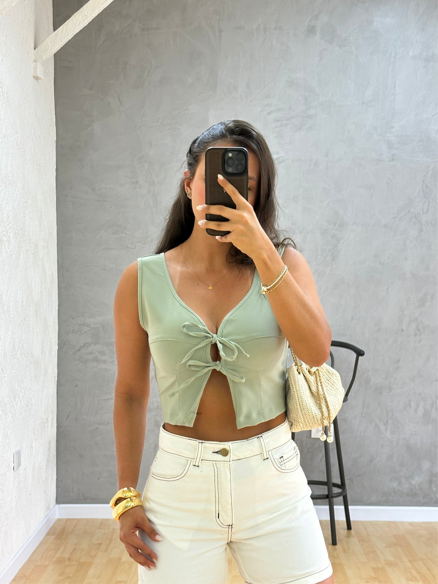 Blusa Palmira Verde