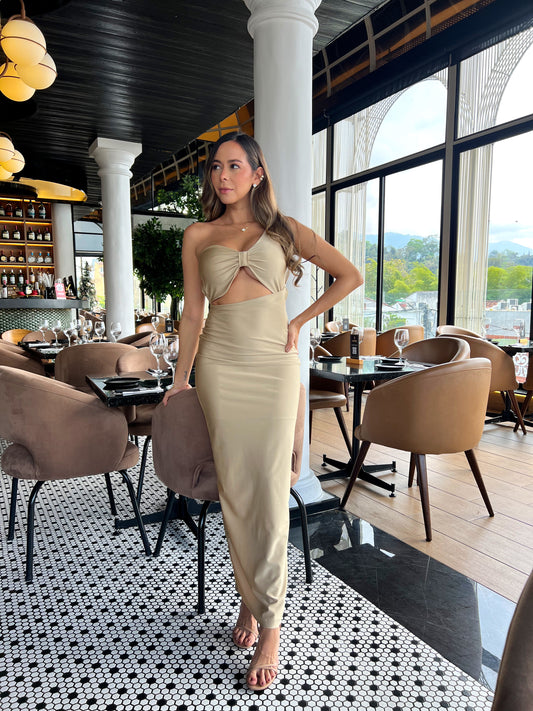 Vestido Berilo Dorado