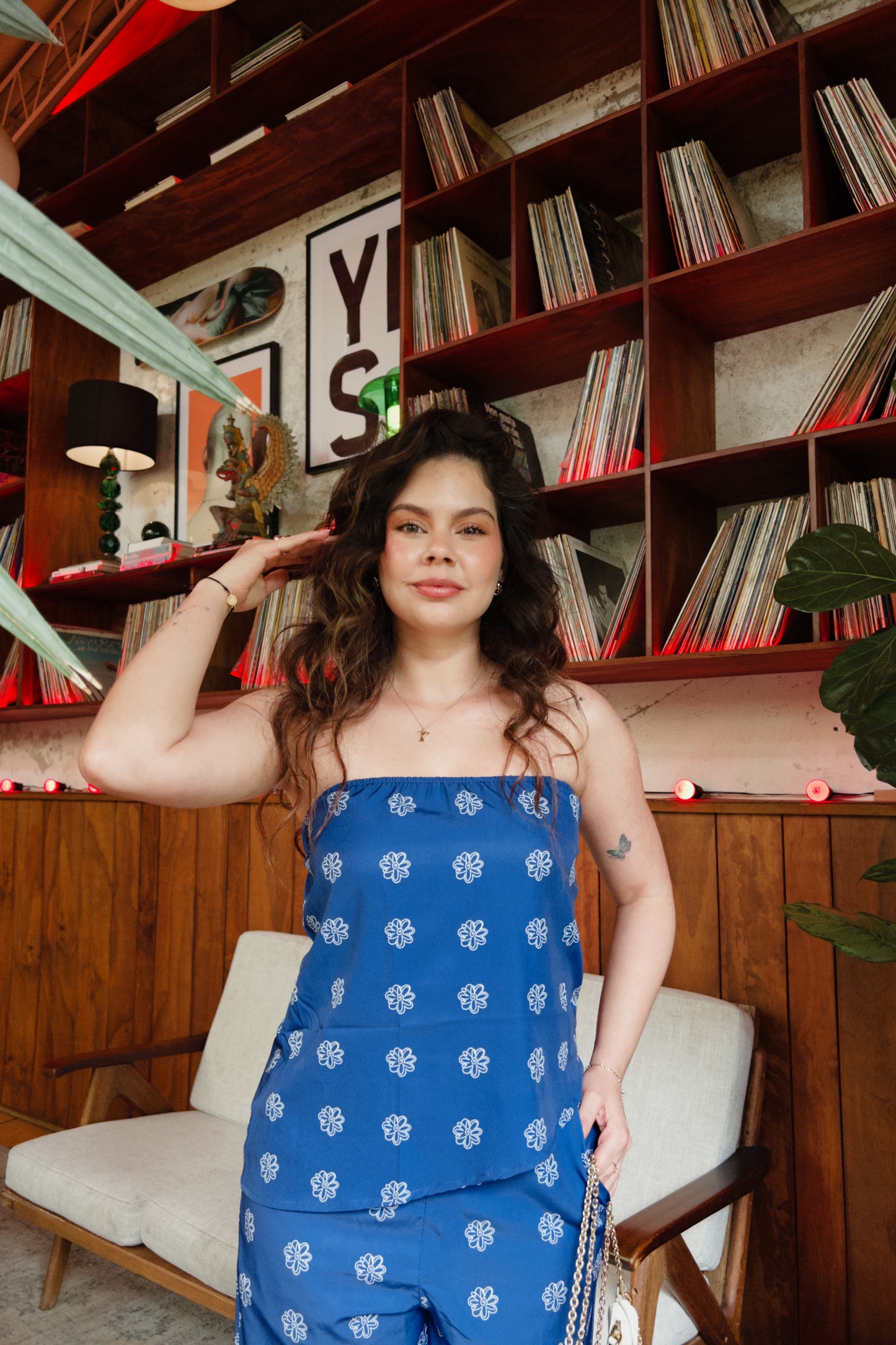 Blusa Sintonía Azul