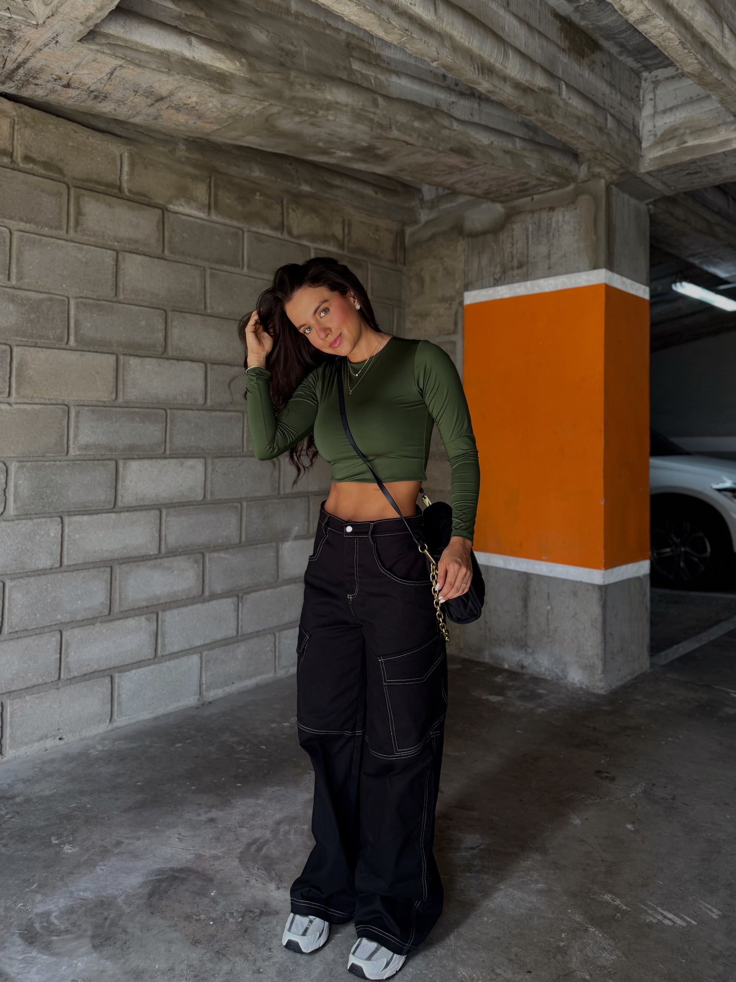 Pantalón Cargo Milán Negro