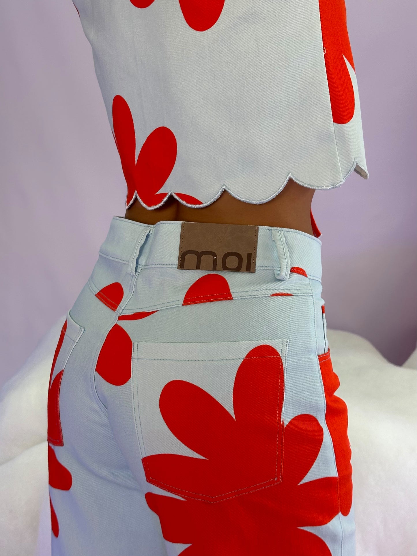 Chaleco Jardín Rojo