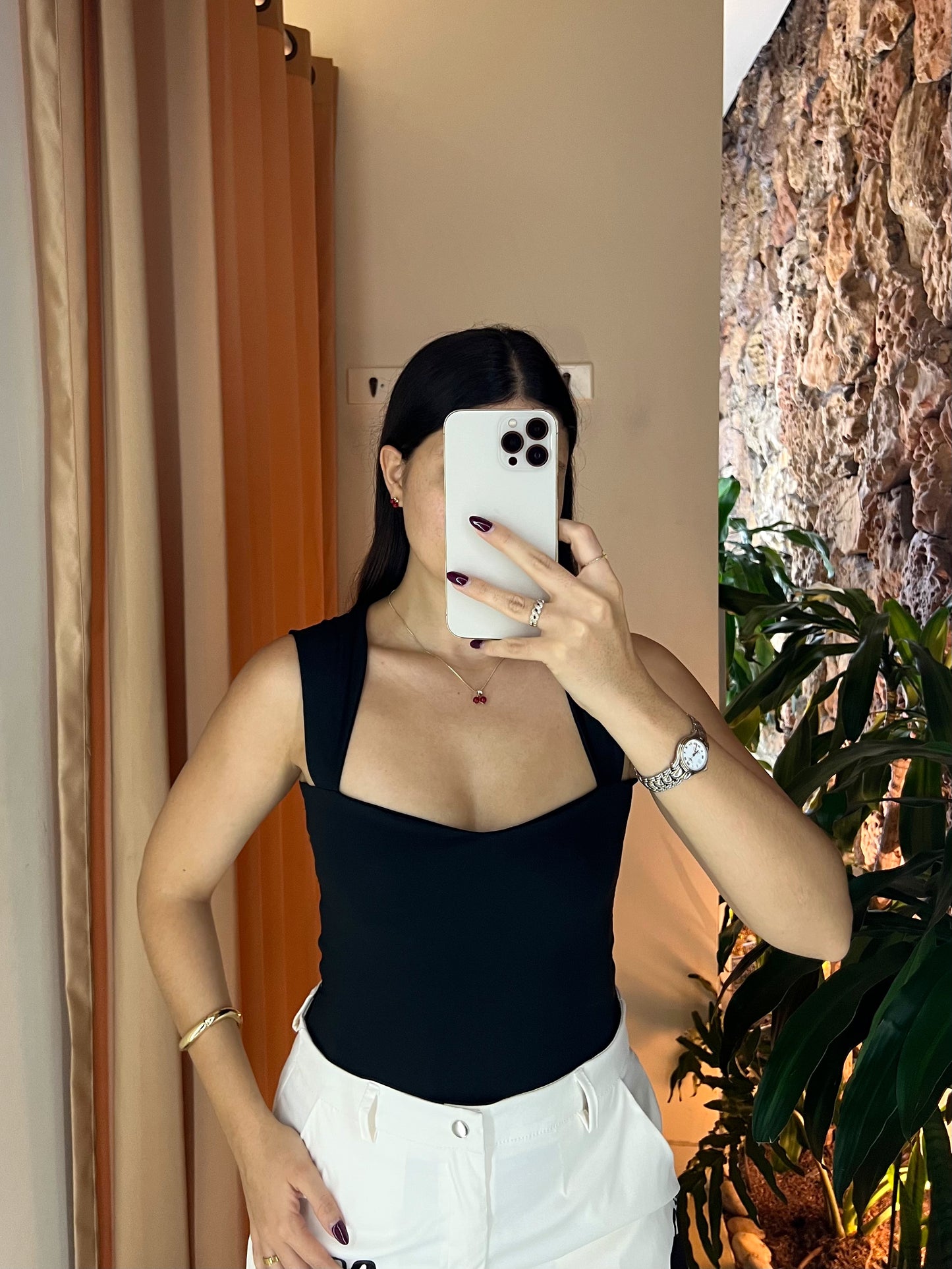 Blusa Maité Negra