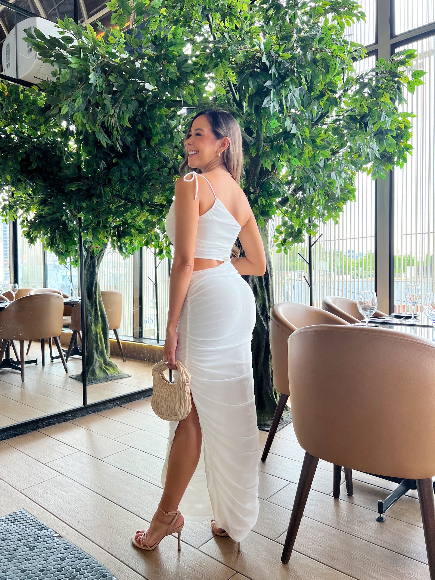 Vestido Perla Marfil