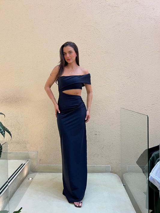 Vestido Ópalo Negro