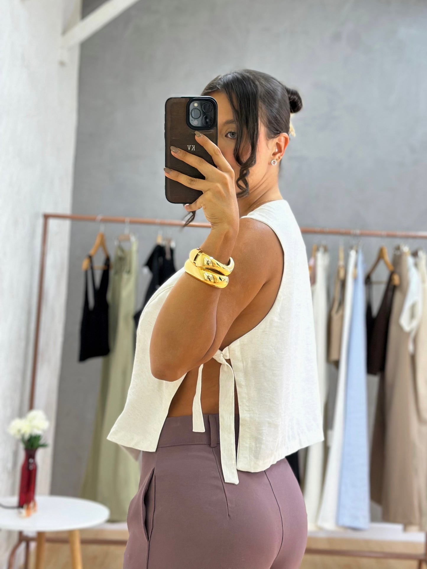 Blusa Verona Marfil