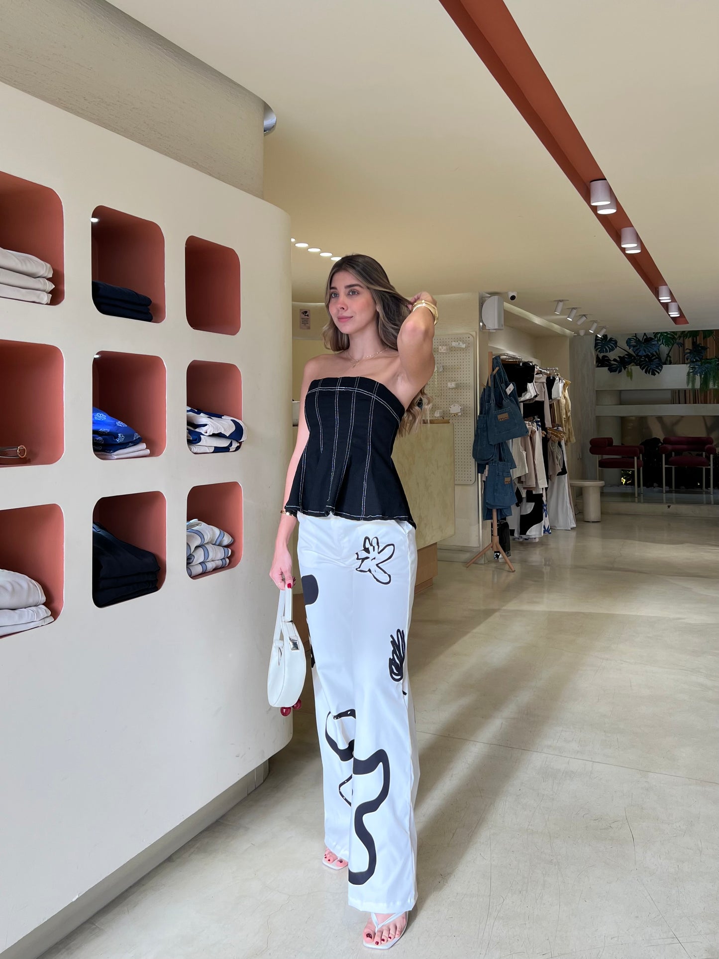 Pantalón Oasis Crema