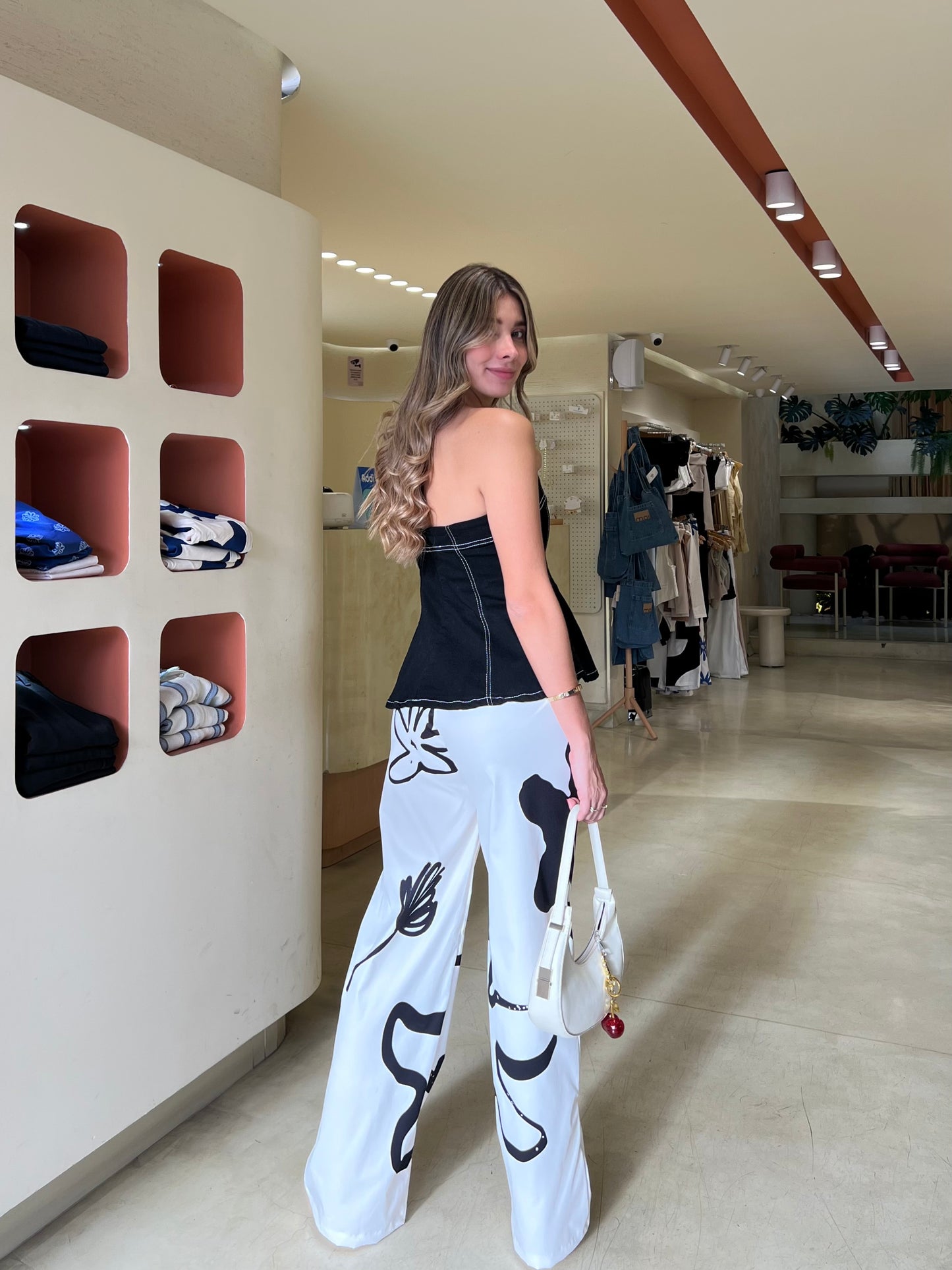 Pantalón Oasis Crema