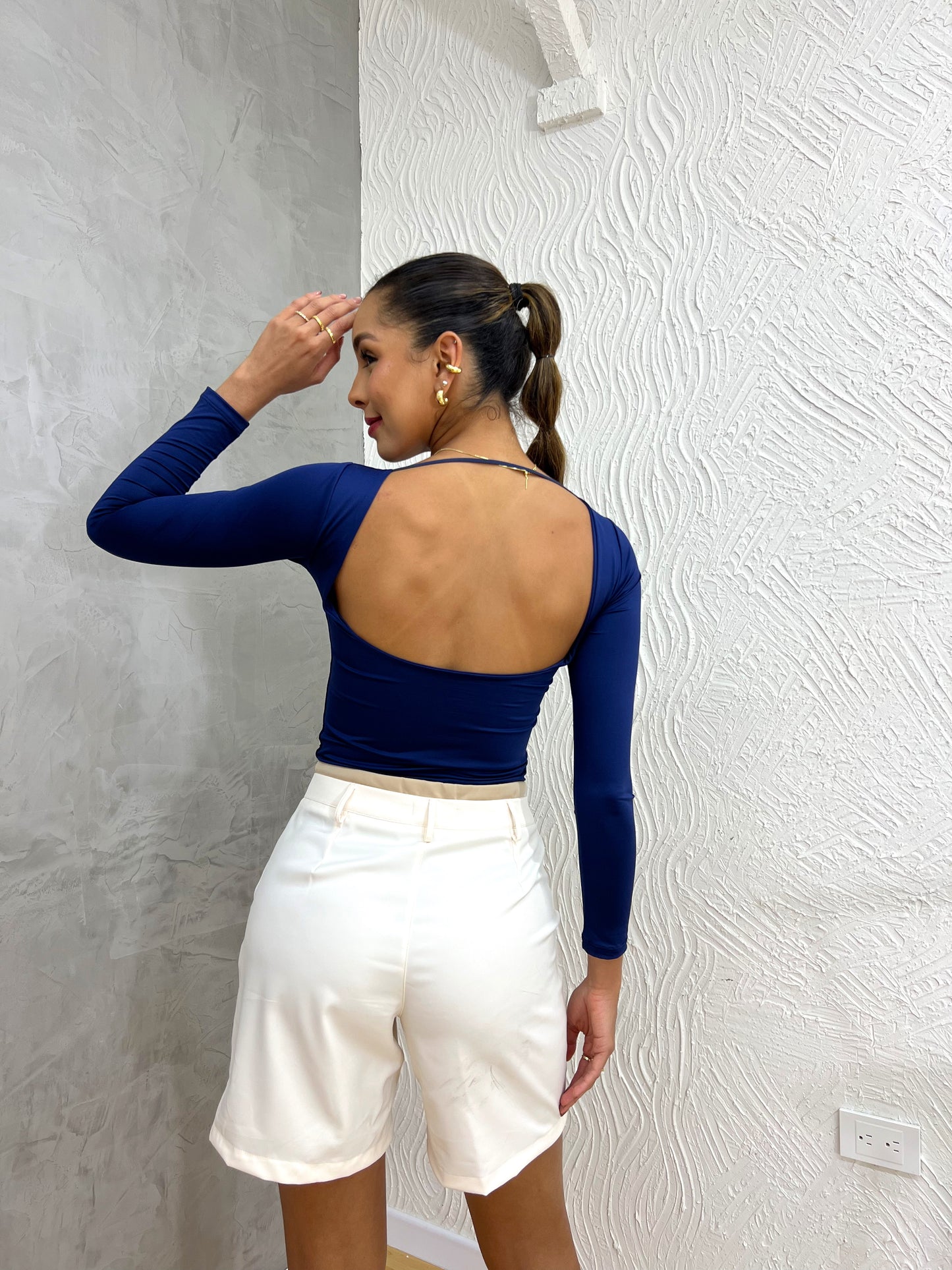 Blusa Lena Azul