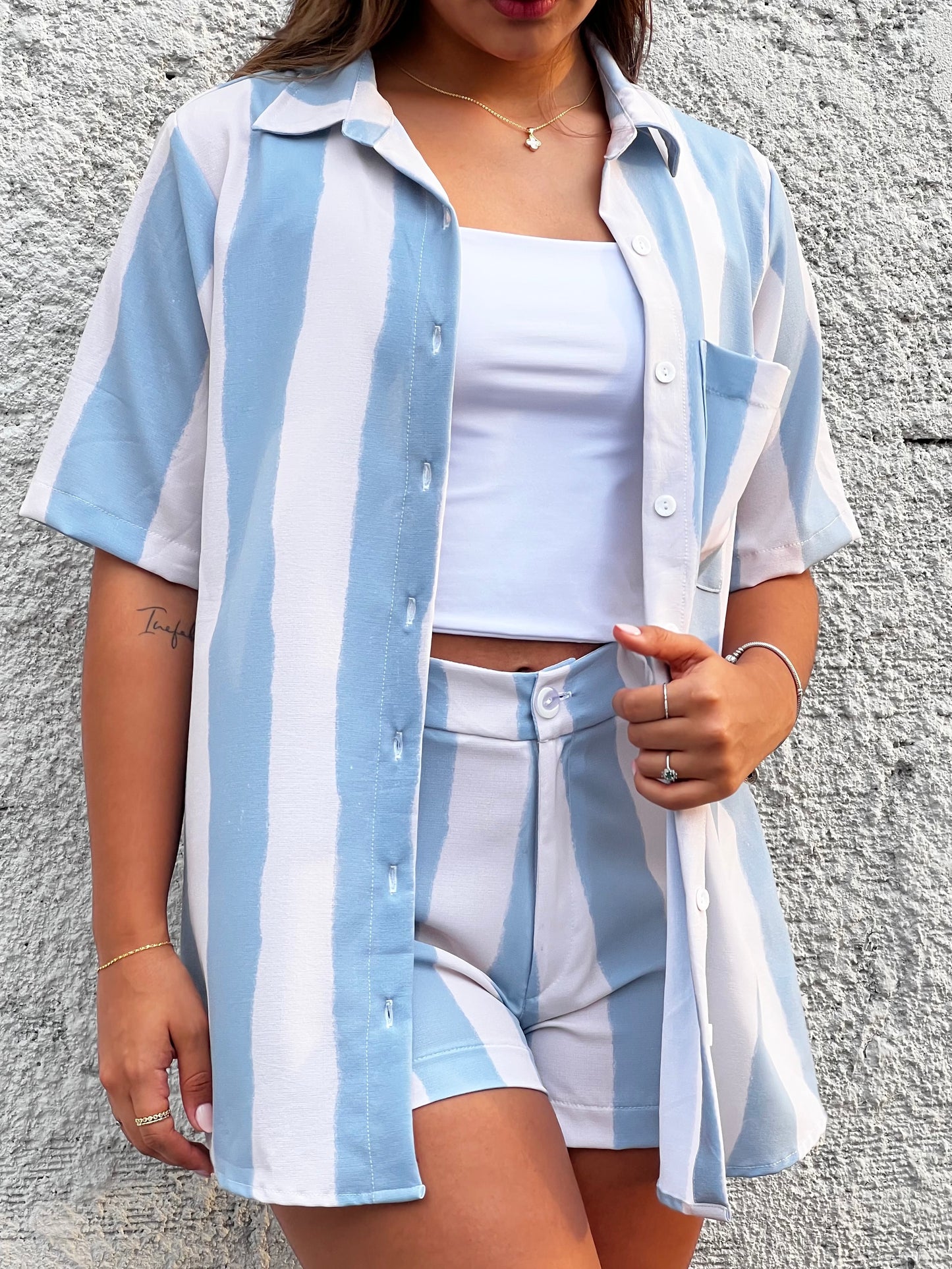 Camisera Barcelona Celeste