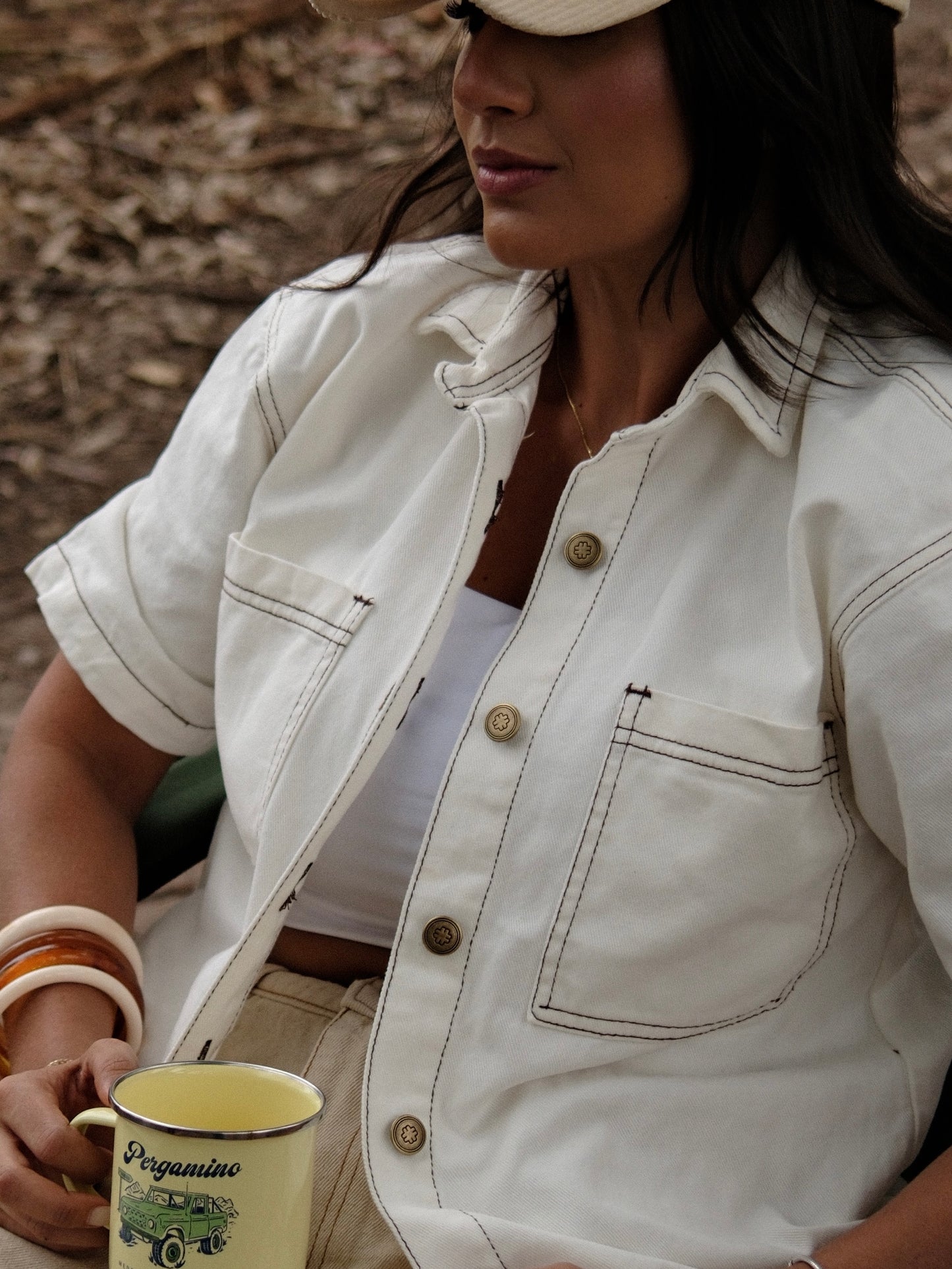 Chaqueta Dallas Marfil