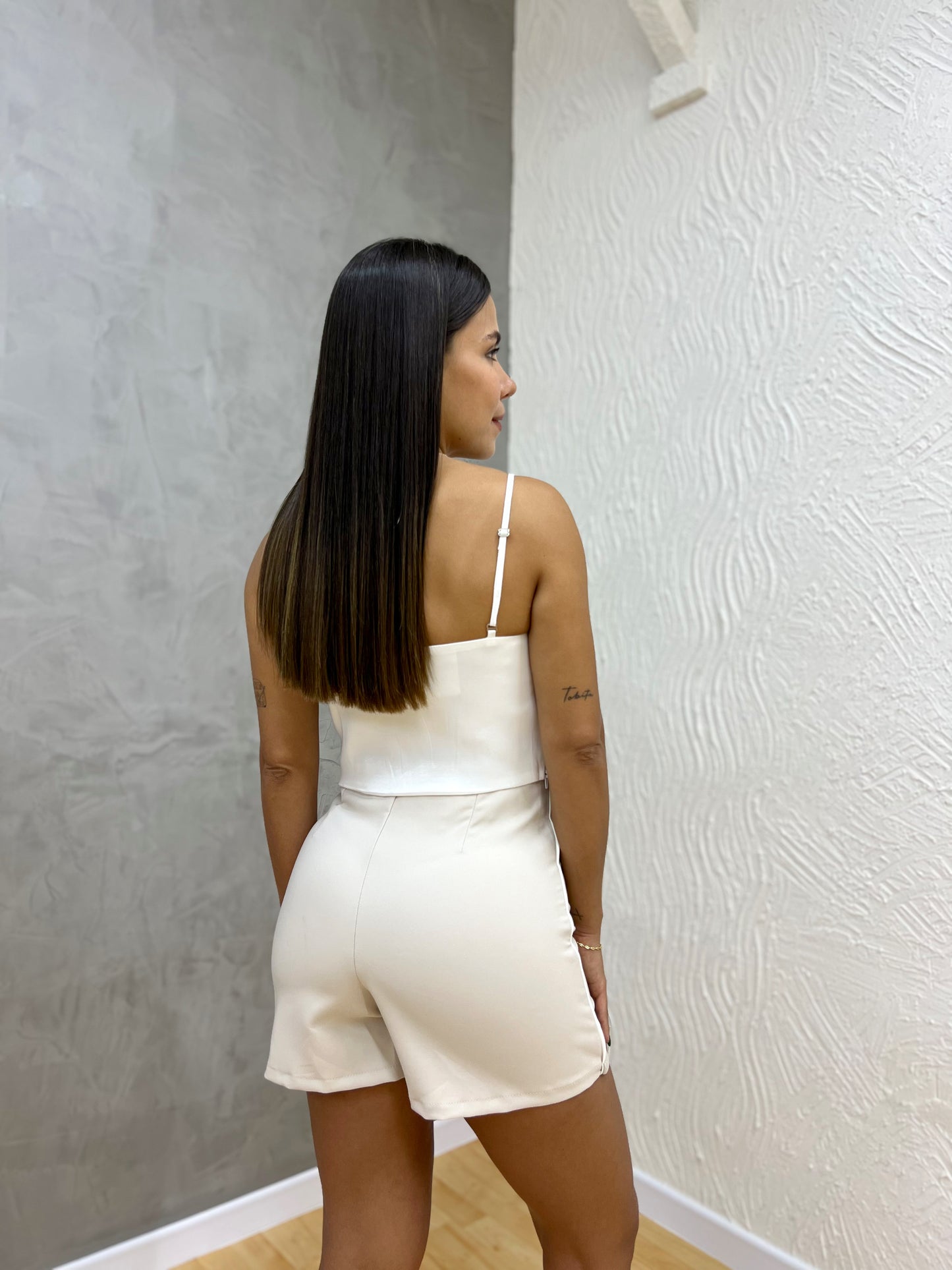 Falda Short Parma Beige