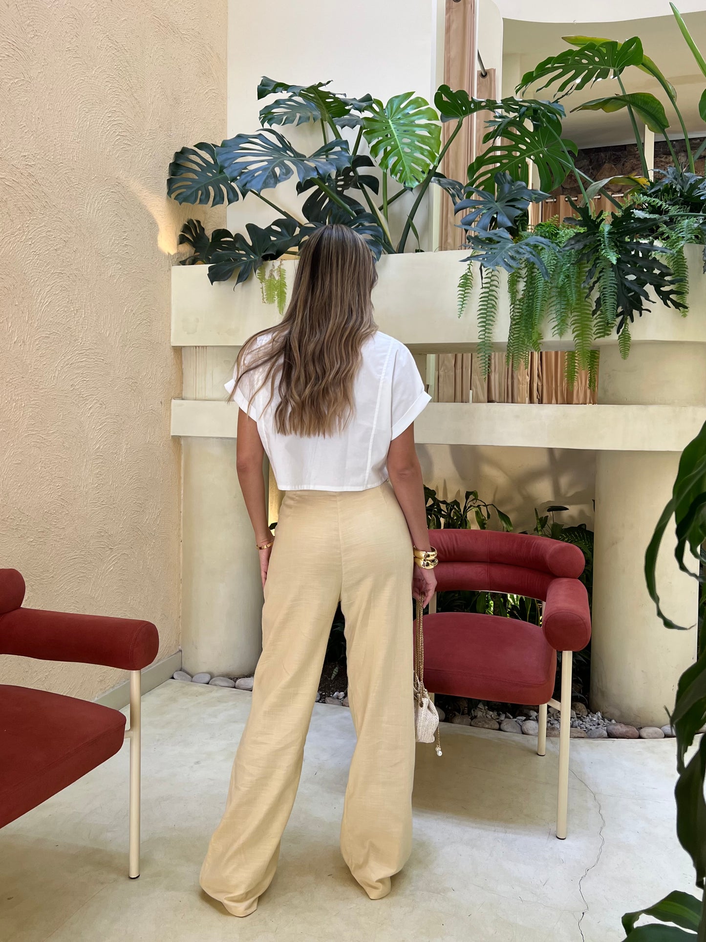 Pantalón Malibú Amarillo