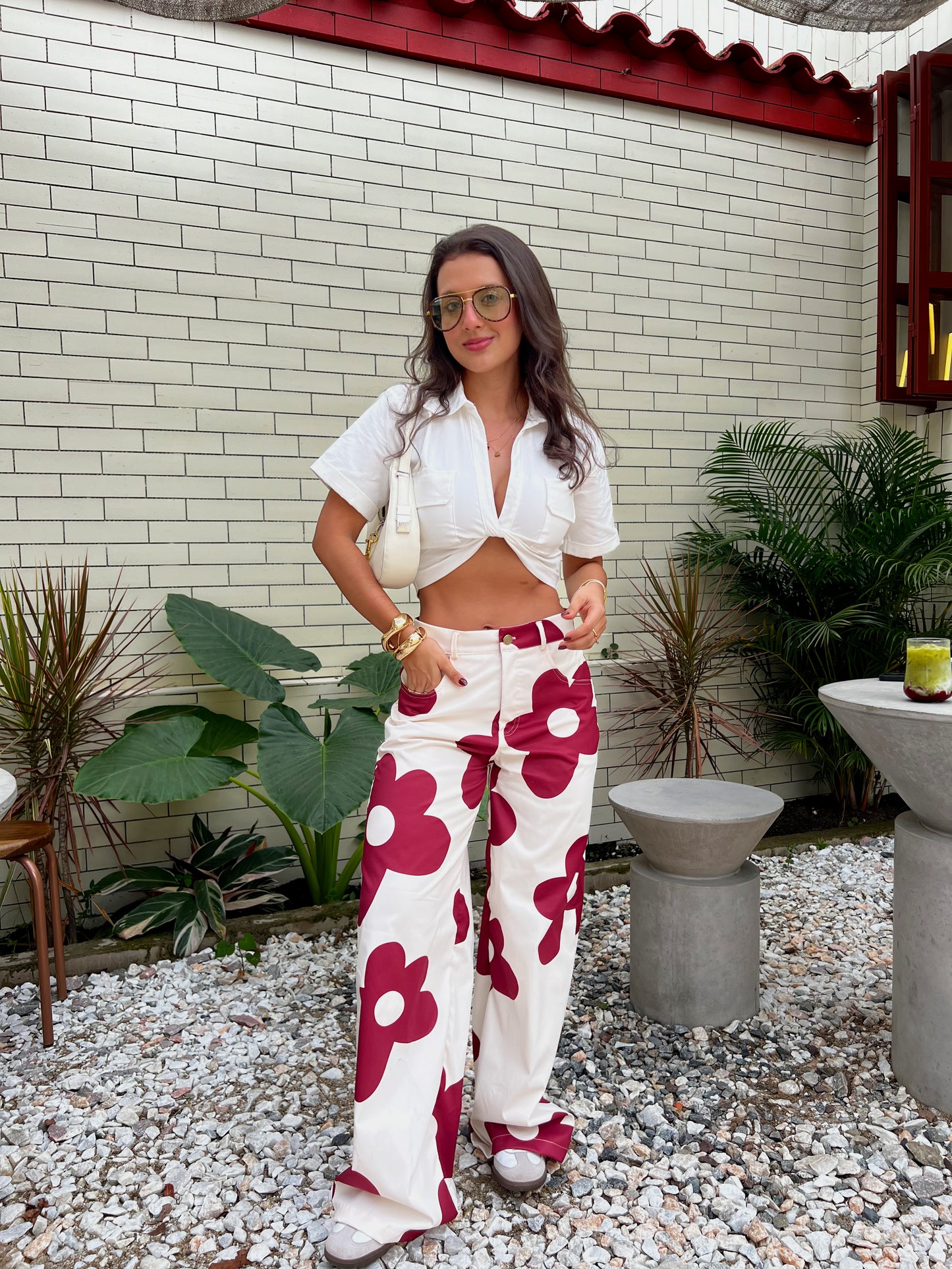 Pantalón Hawái Vinotinto