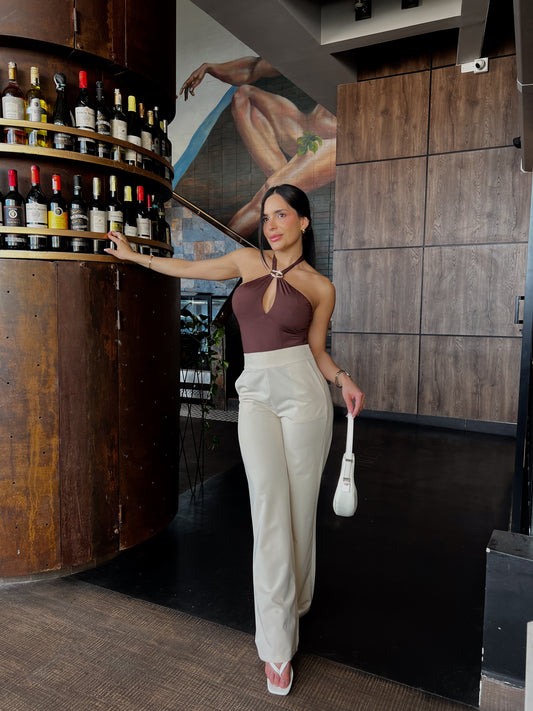 Pantalón Mykonos Beige