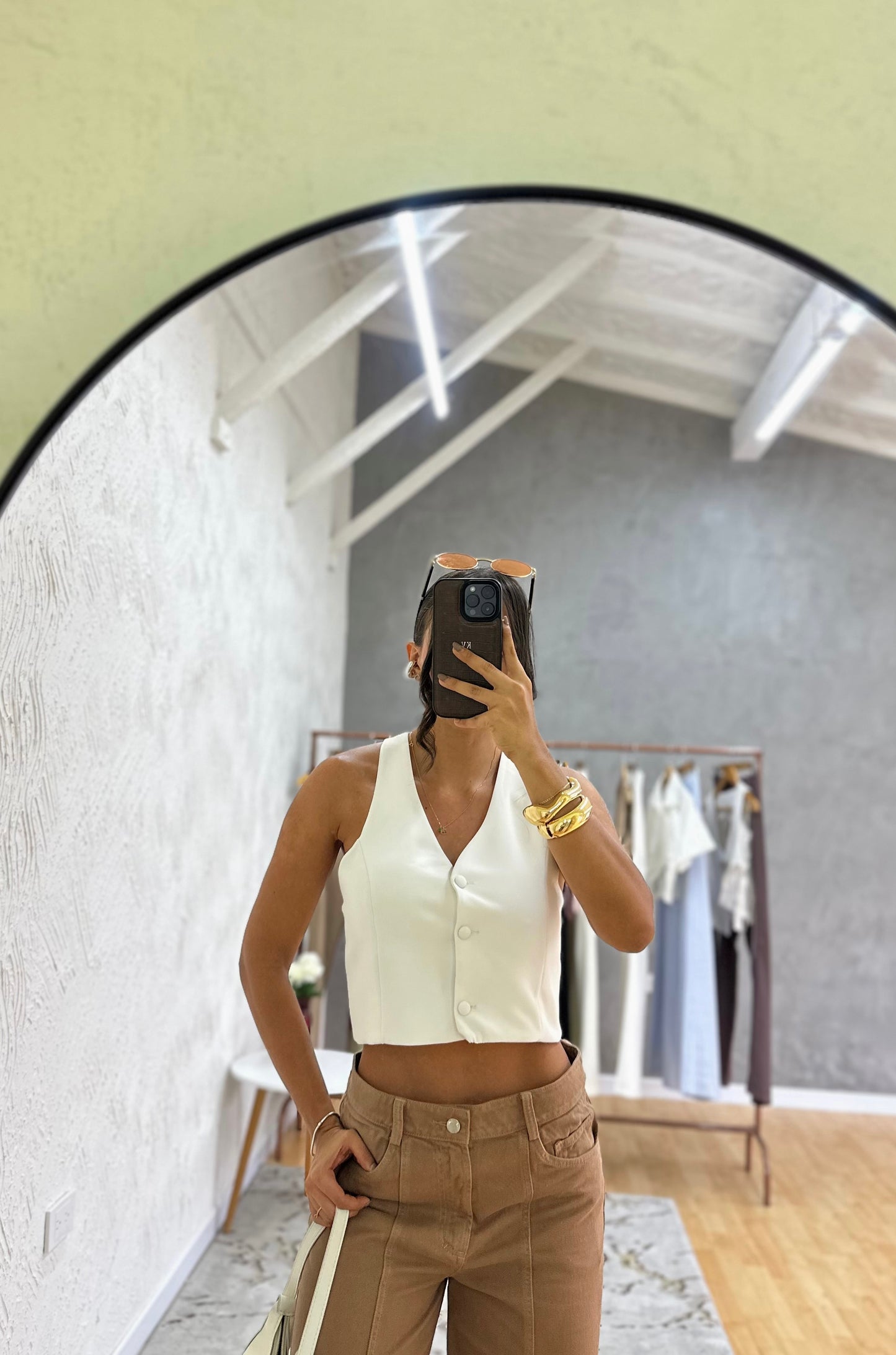 Blusa Leticia Marfil