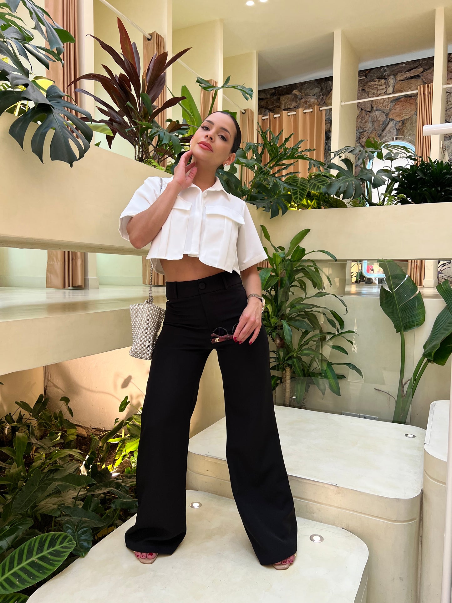 Pantalón Mónaco Negro