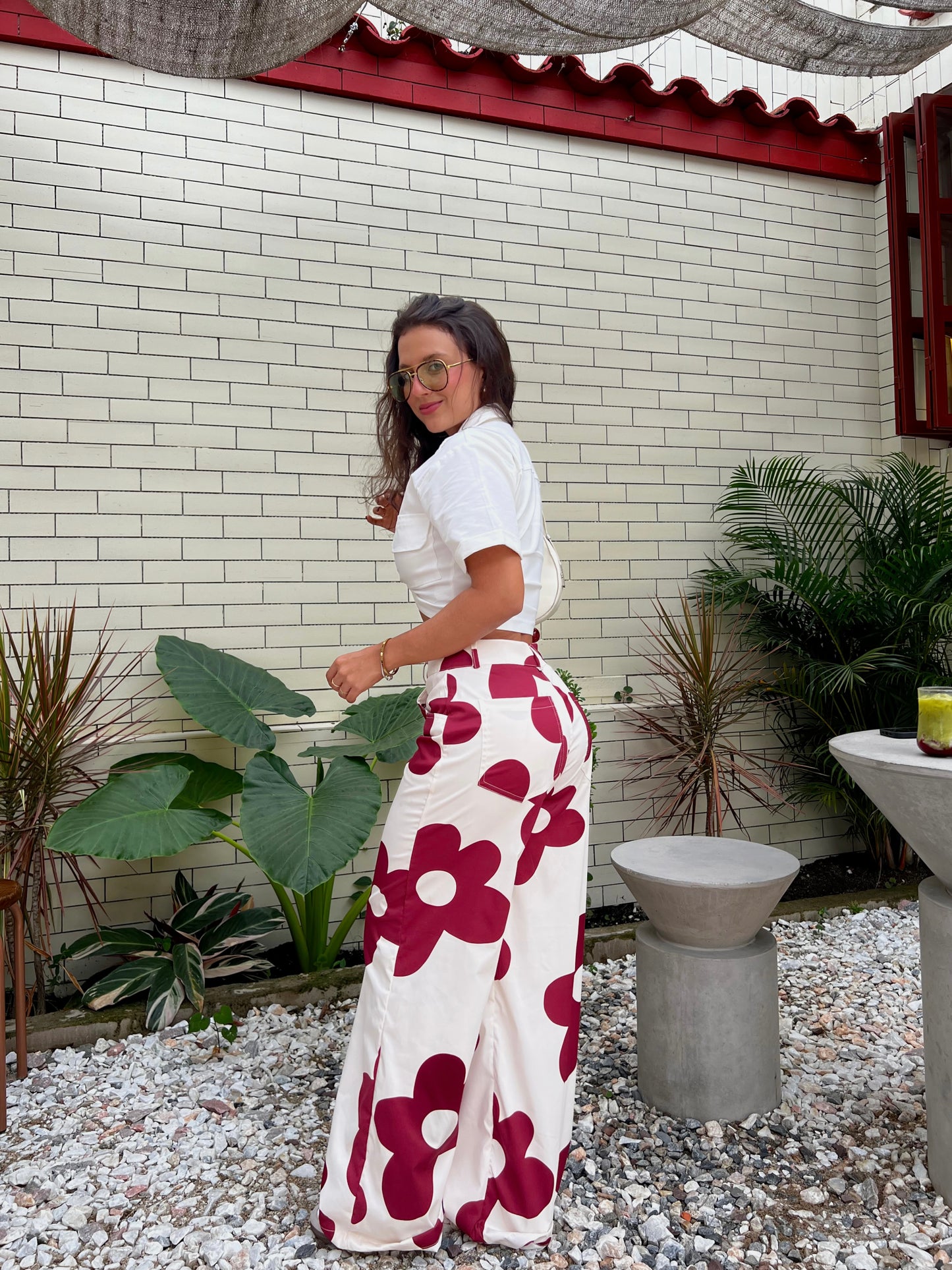Pantalón Hawái Vinotinto