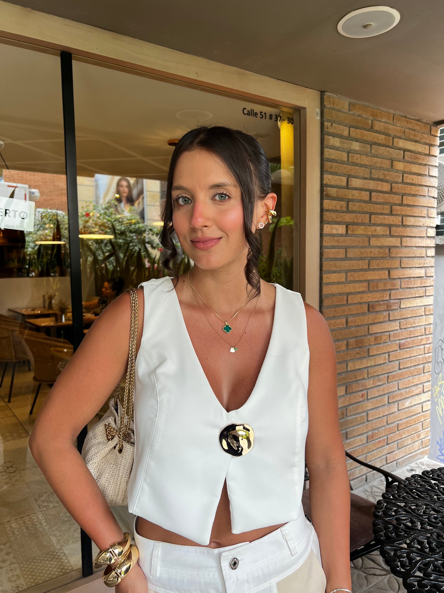 Chaleco Marquesa Blanco