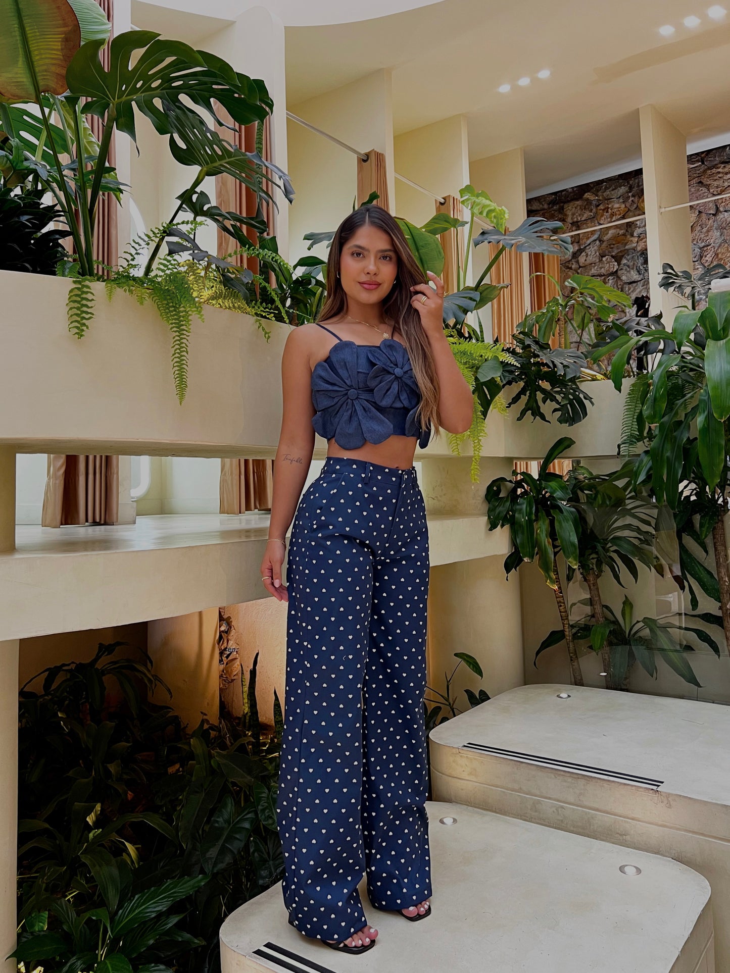 Pantalón Latido Azul