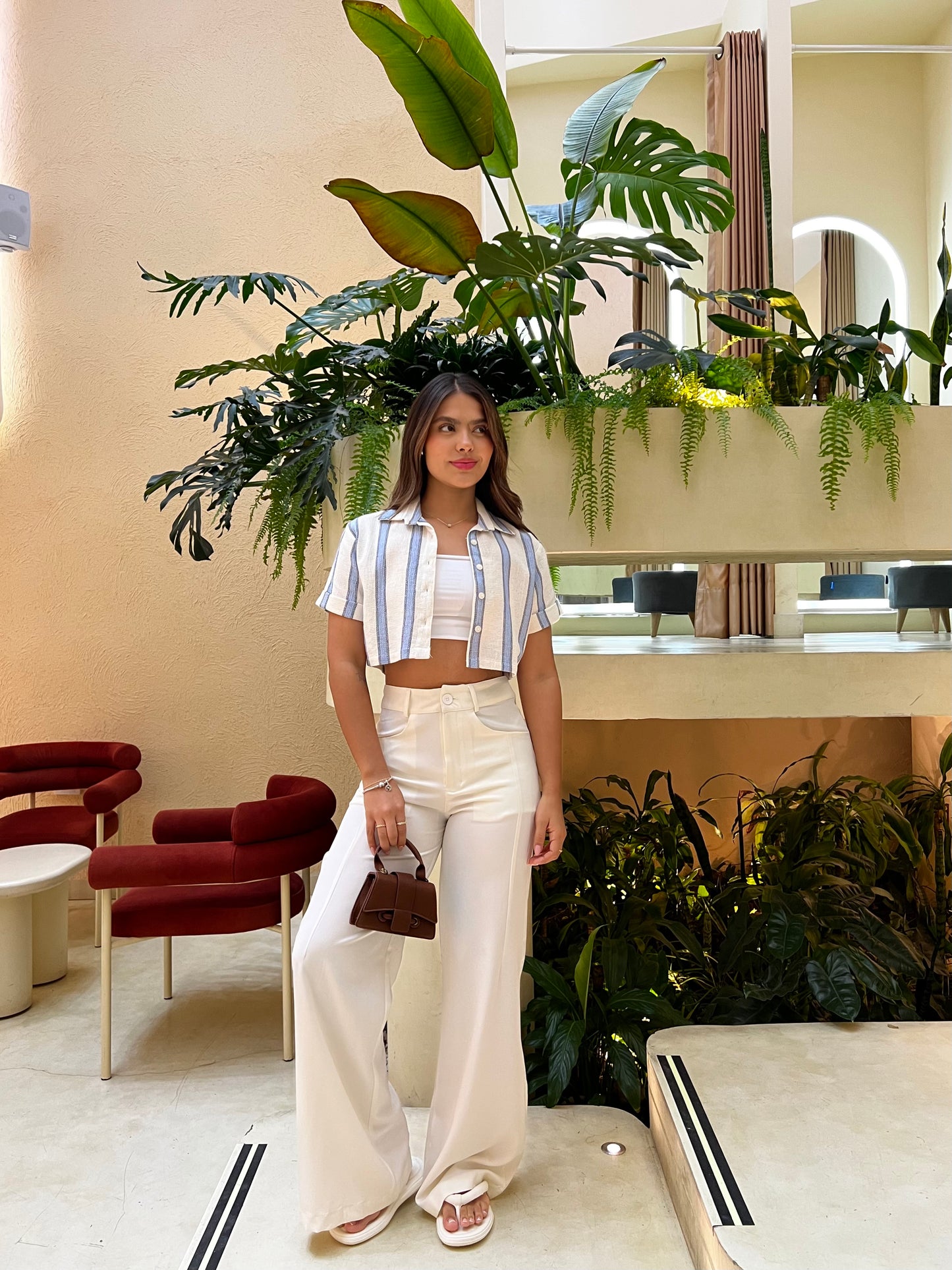 Pantalón Dominica Marfil