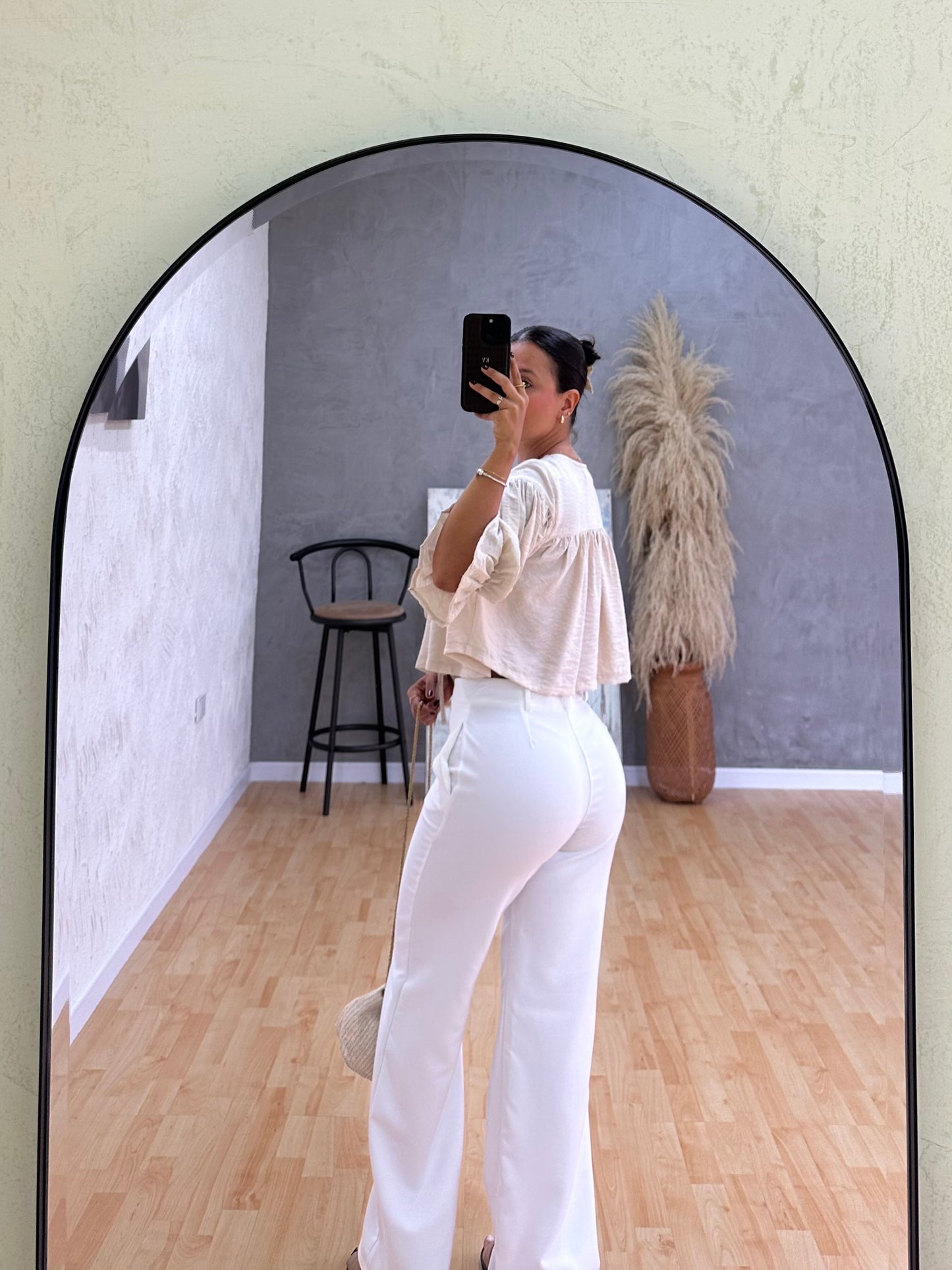 Pantalón Palmira Marfil