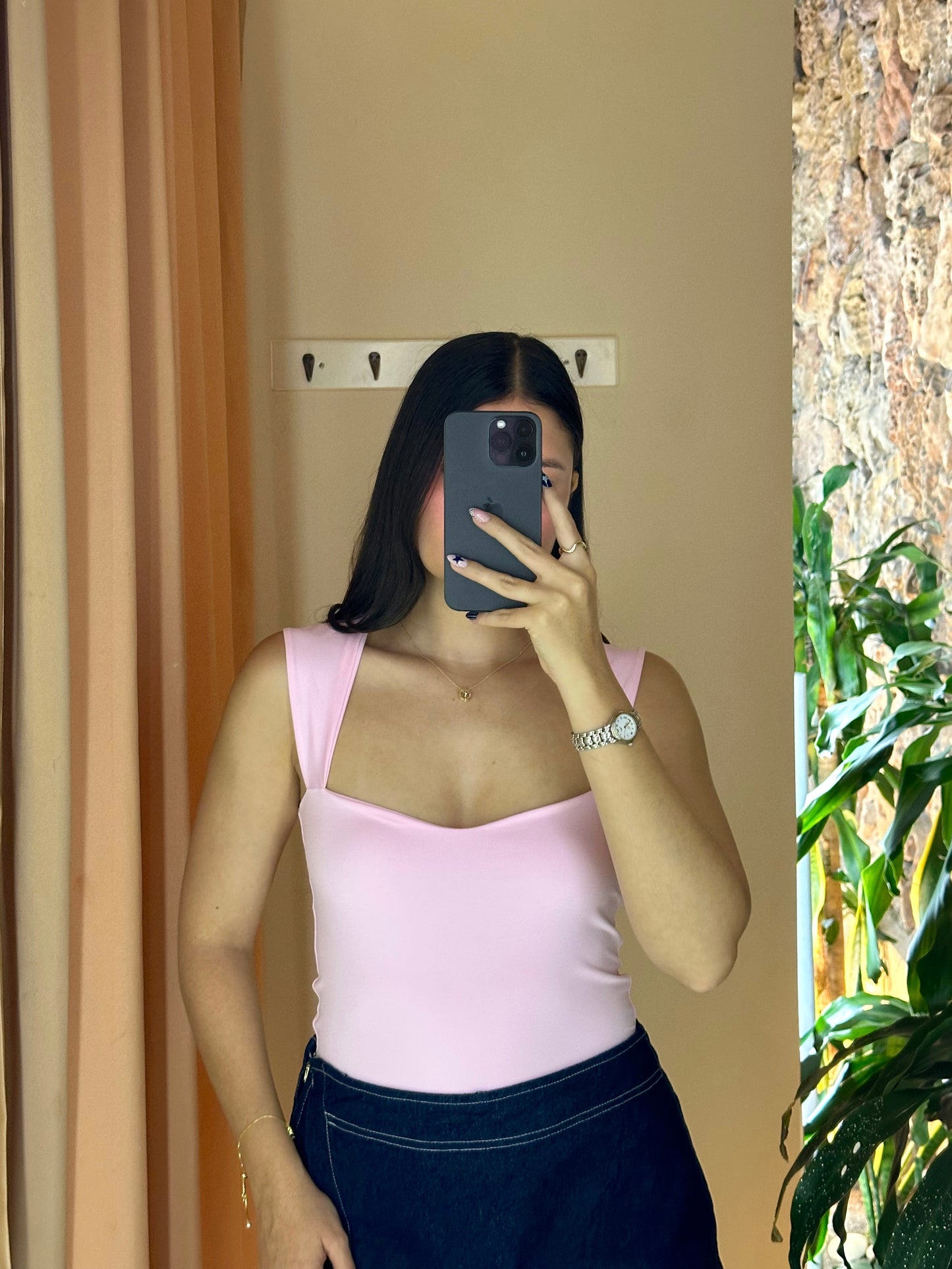 Blusa Maité Rosada