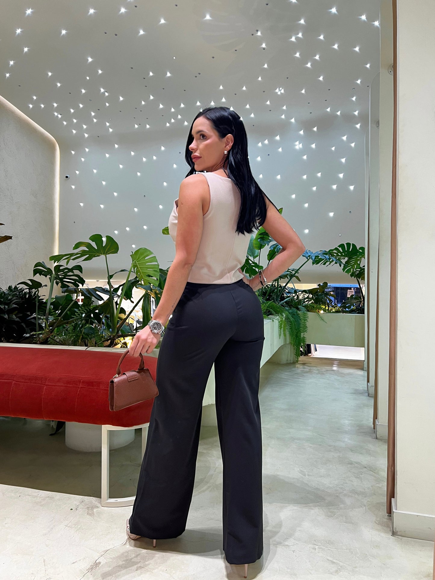 Pantalón Mykonos negro