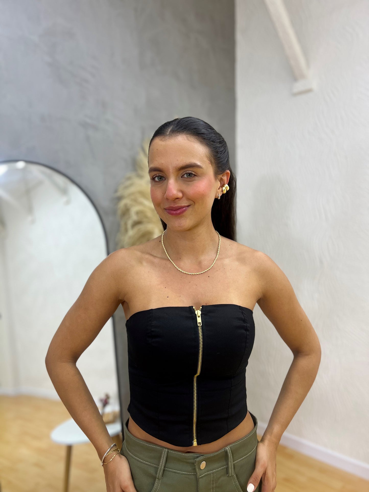 Corsé Miranda Negro