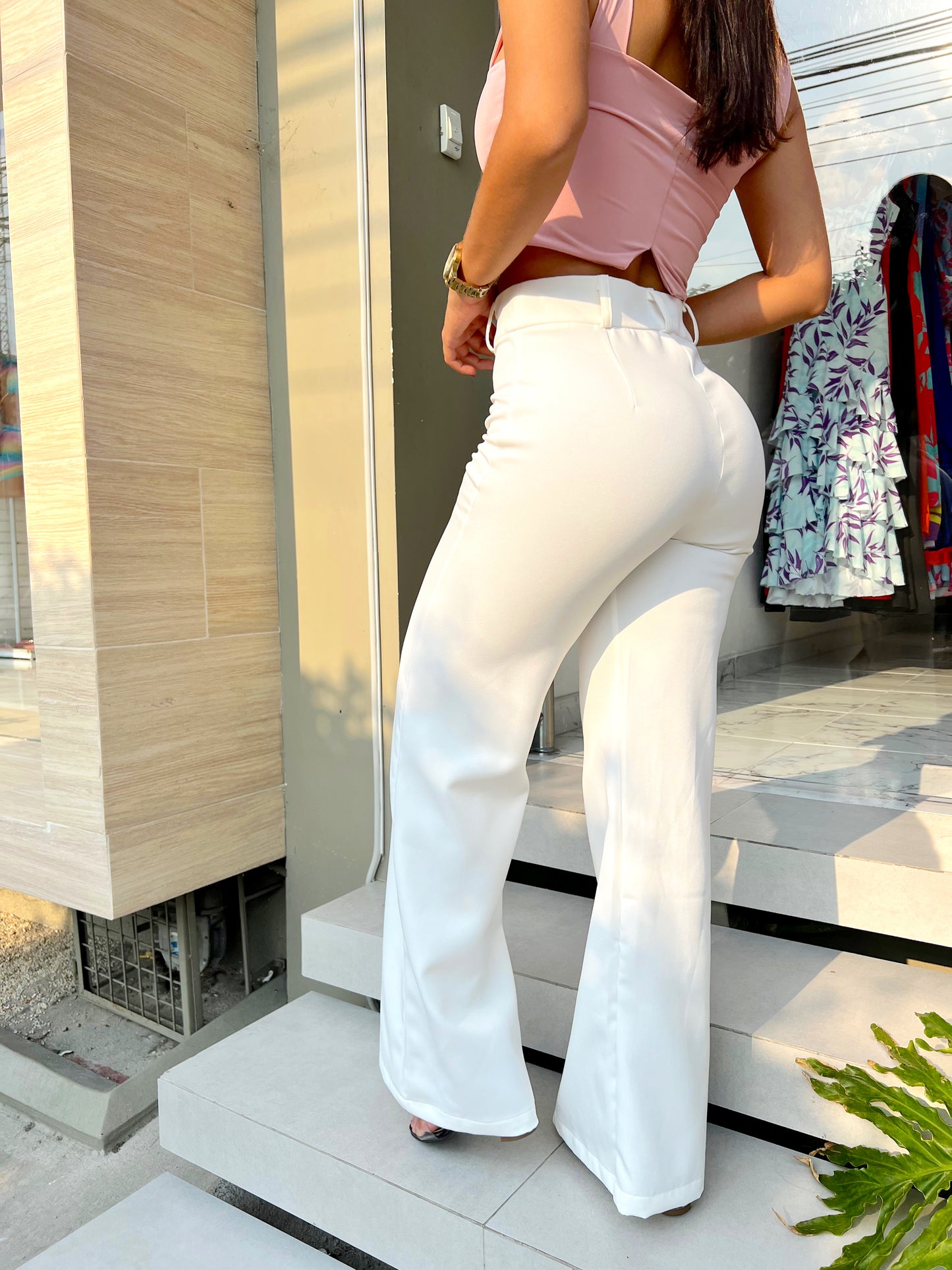 Pantalón Mónaco Marfil