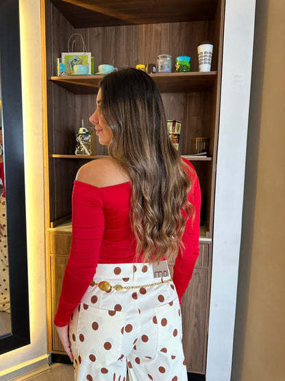 Body Bela Rojo