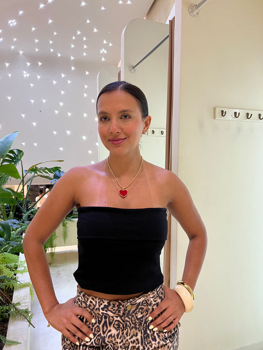 Top Chloe Negro
