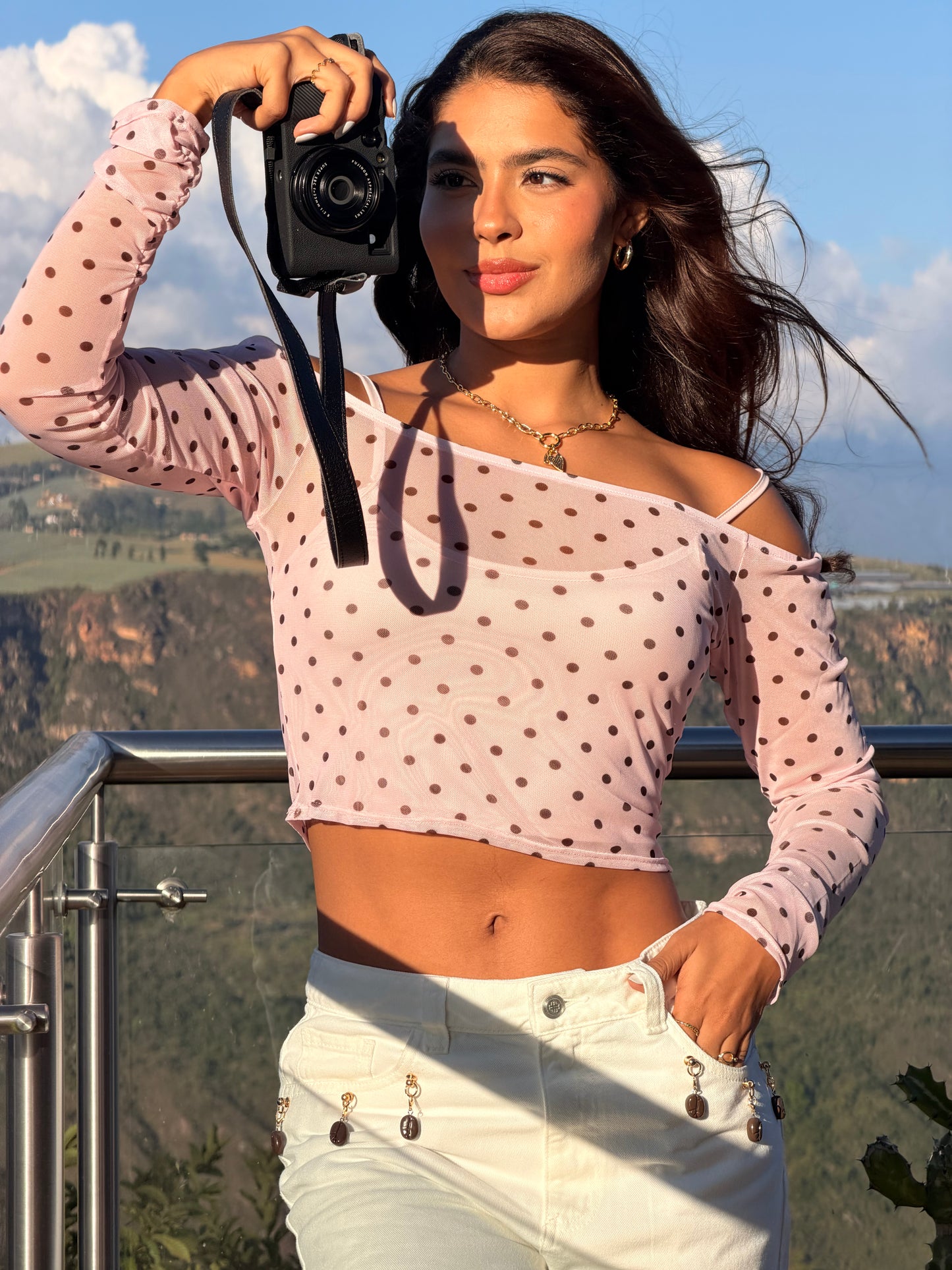 Blusa Semilla Rosada