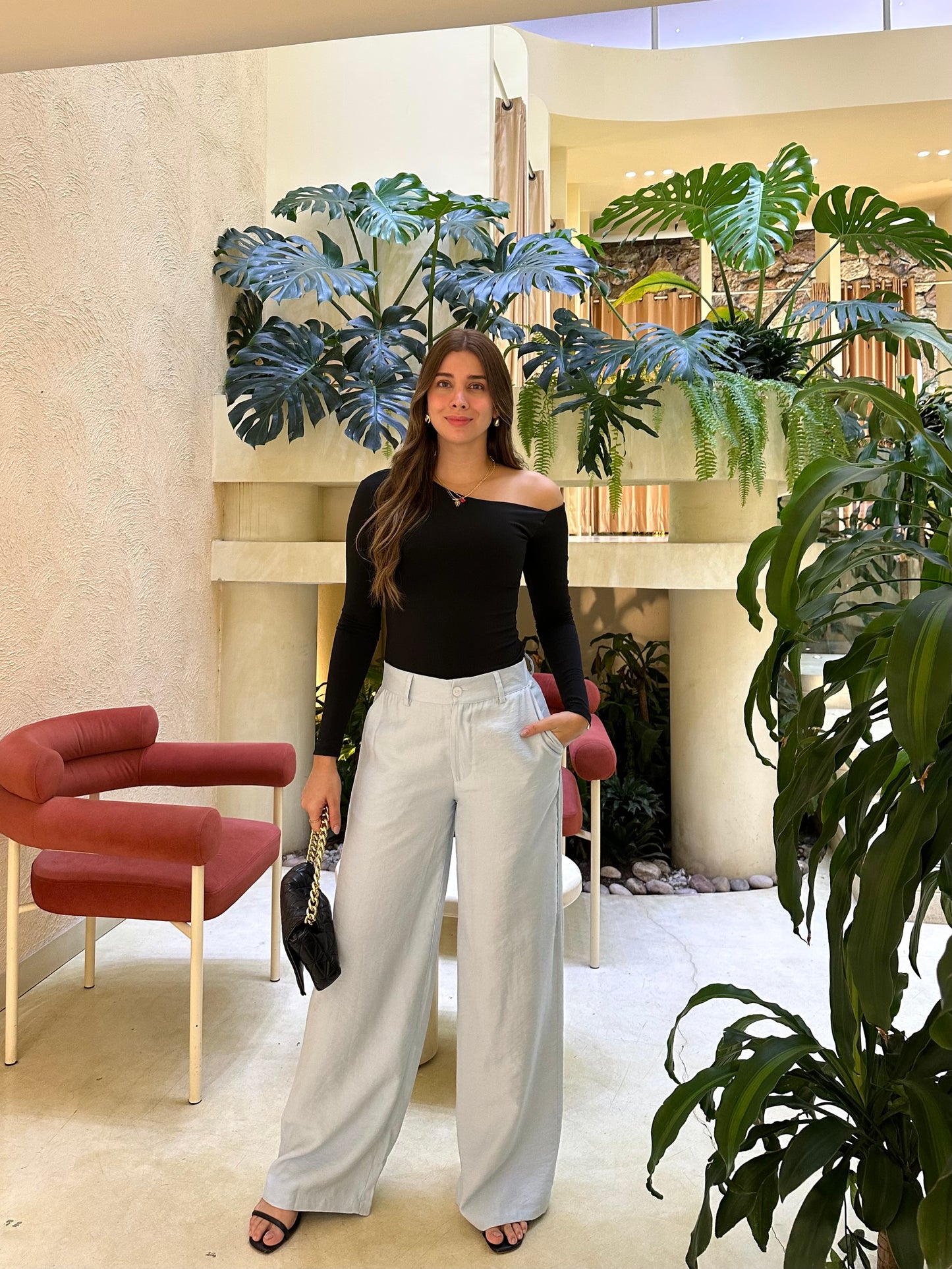 Pantalón Firenze Celeste