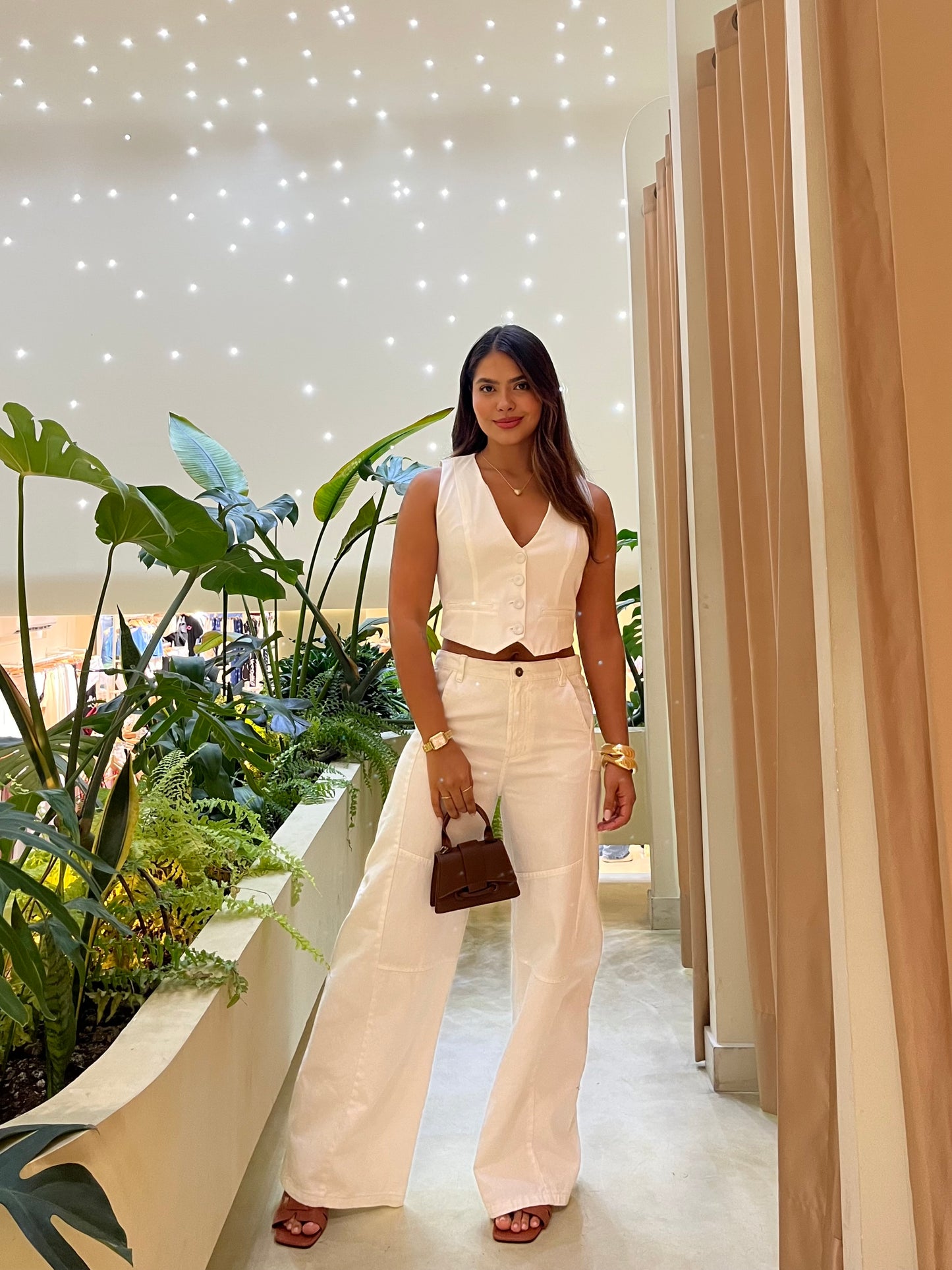 Chaleco Bélgica Marfil